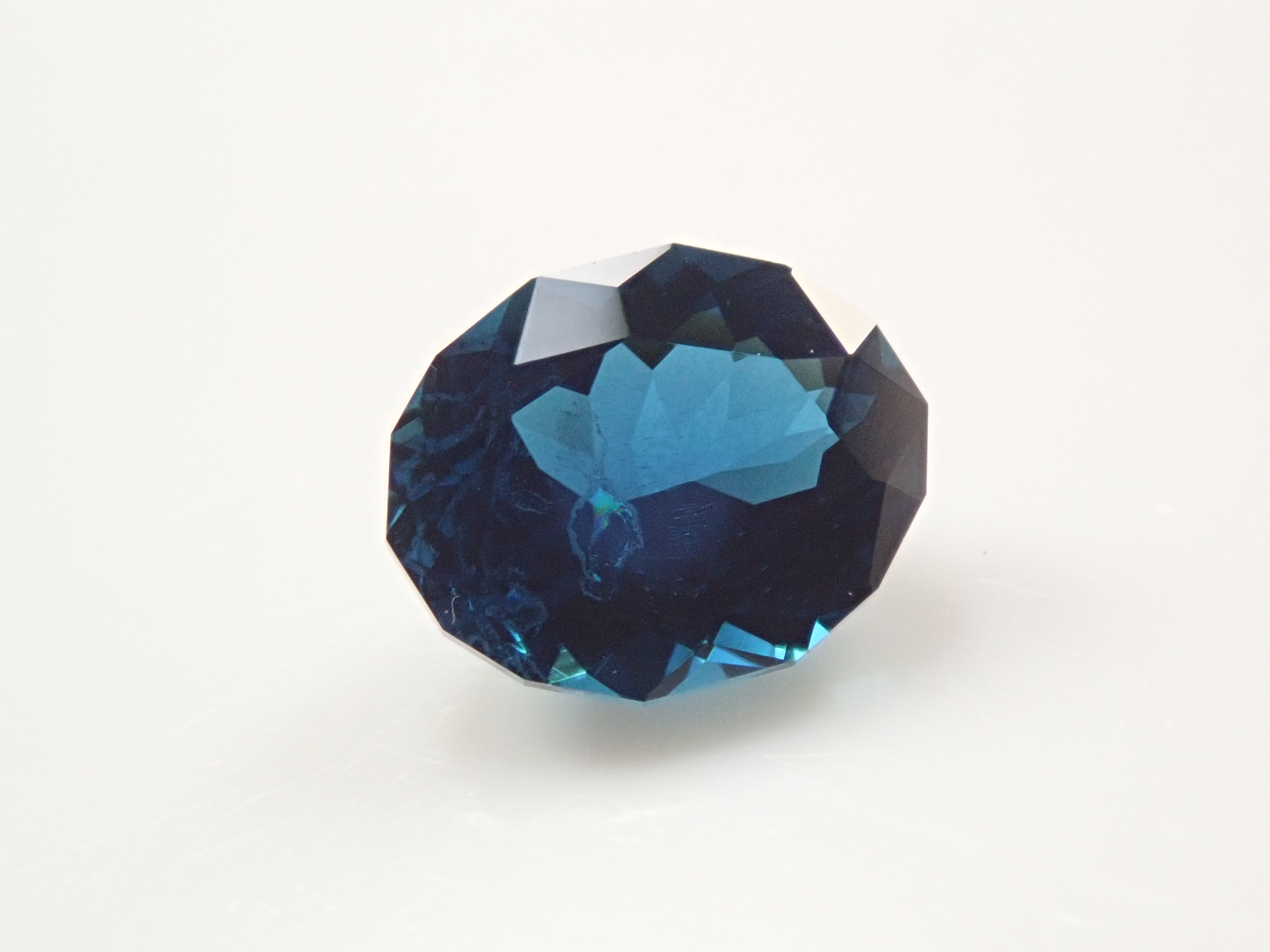 ブラジル産インディゴライトトルマリン 0.724ctルース 鑑別書