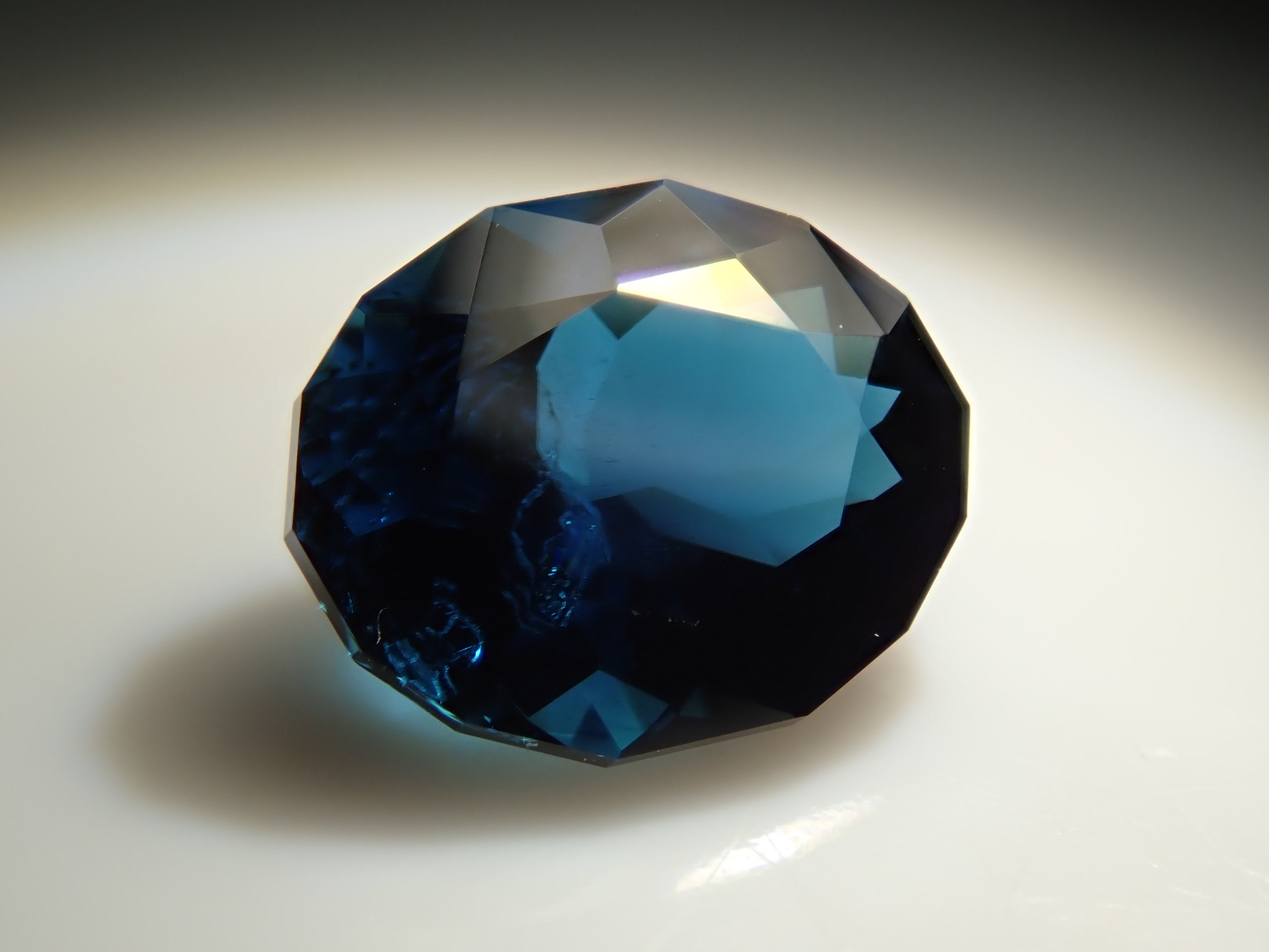 ブラジル産インディゴライトトルマリン 0.724ctルース 鑑別書