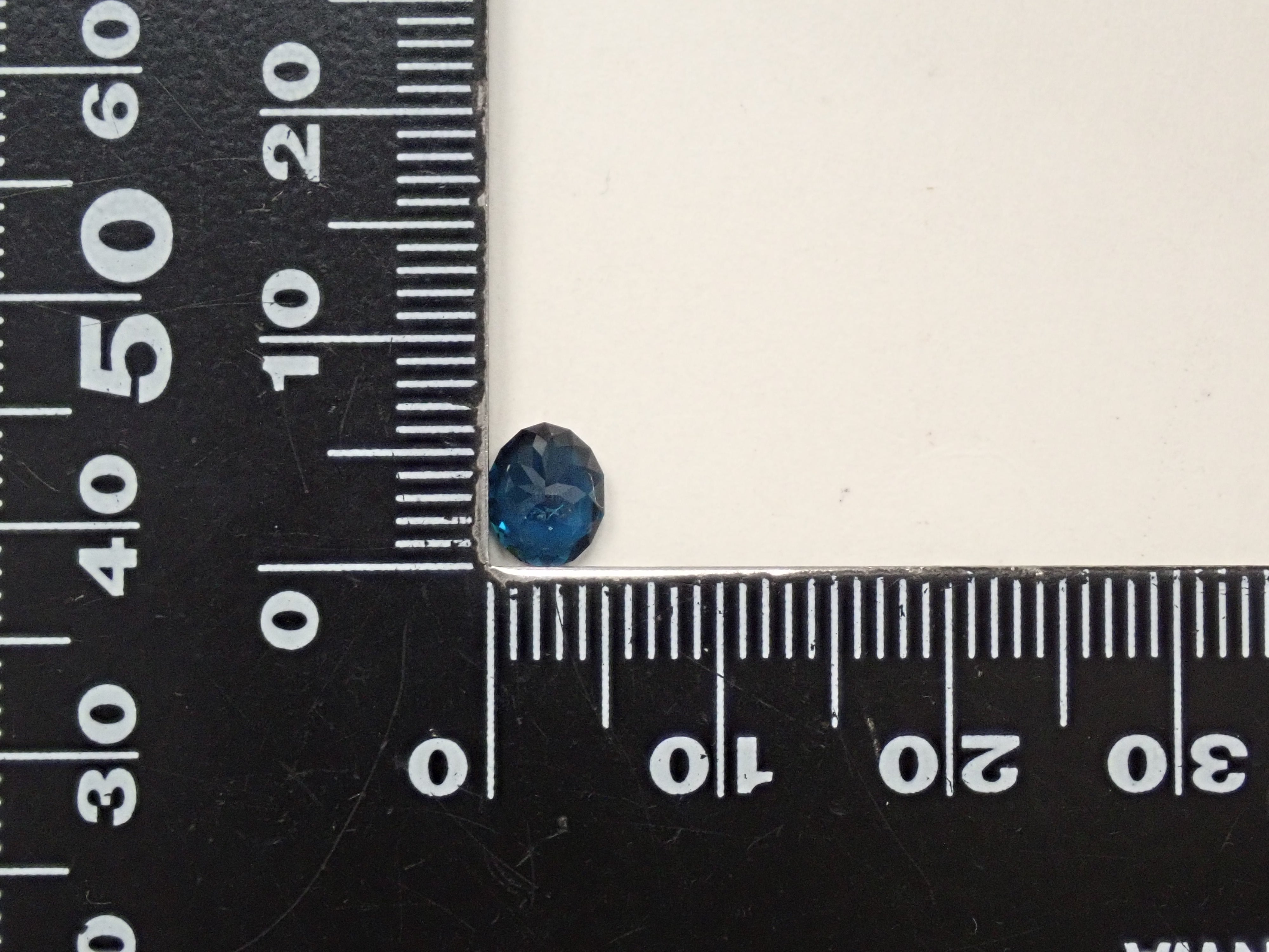 ブラジル産インディゴライトトルマリン 0.724ctルース 鑑別書