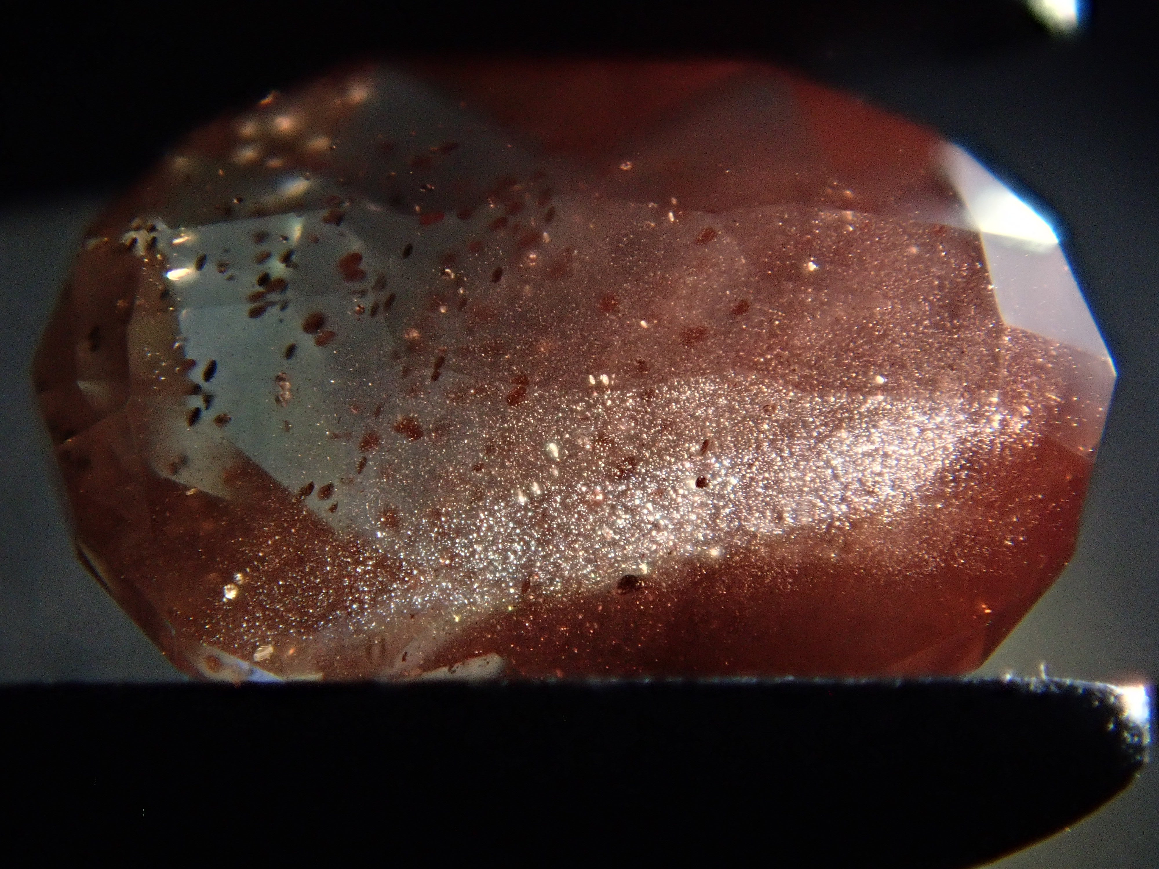 【11/17 22時販売】アメリカ産オレゴンサンストーン 0.530ctルース