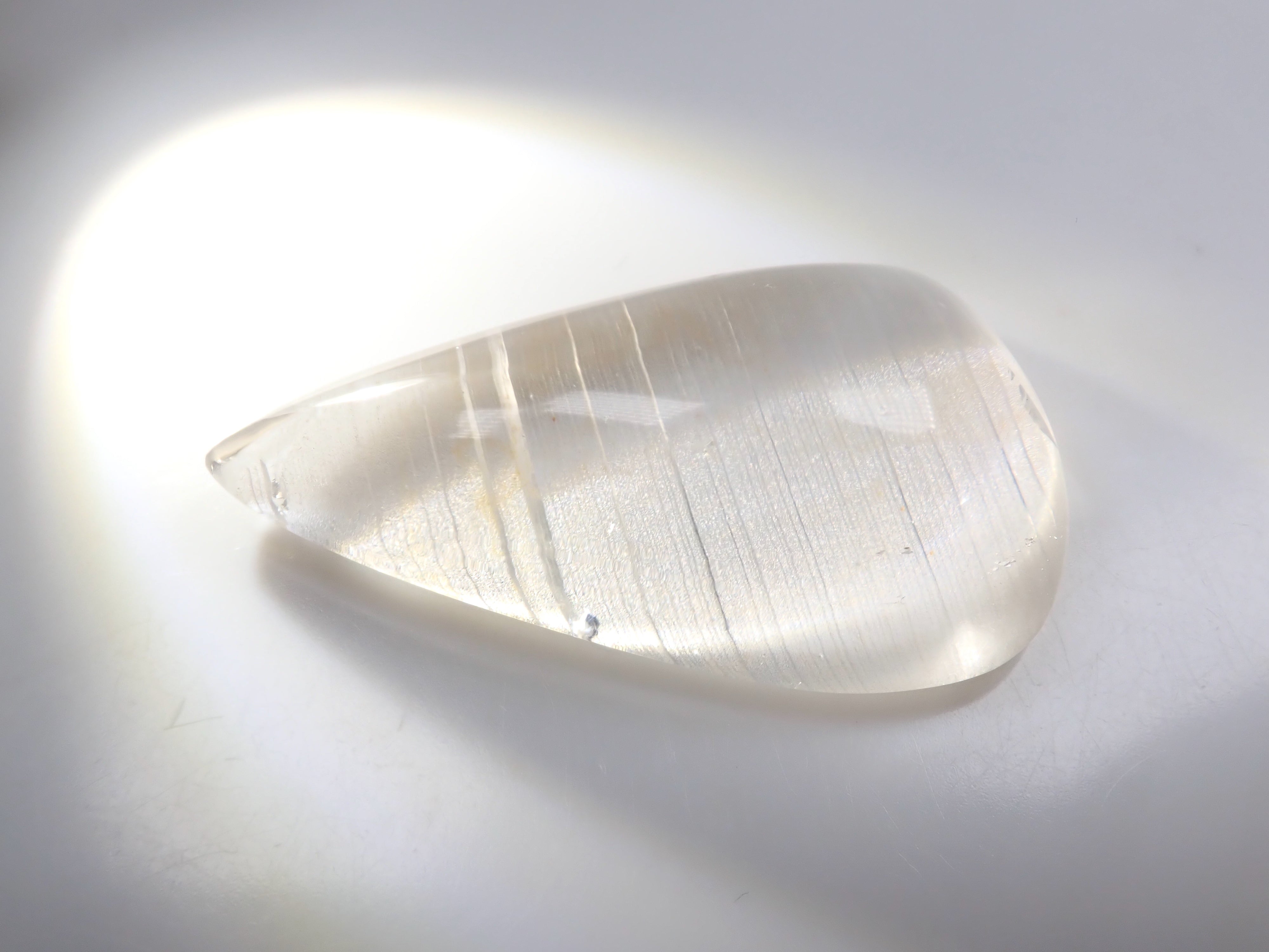 【11/15 22時販売開始】《限定9石》ストライプ水晶1石ルース(ロッククリスタル,平均26ct)《複数購入割引有》