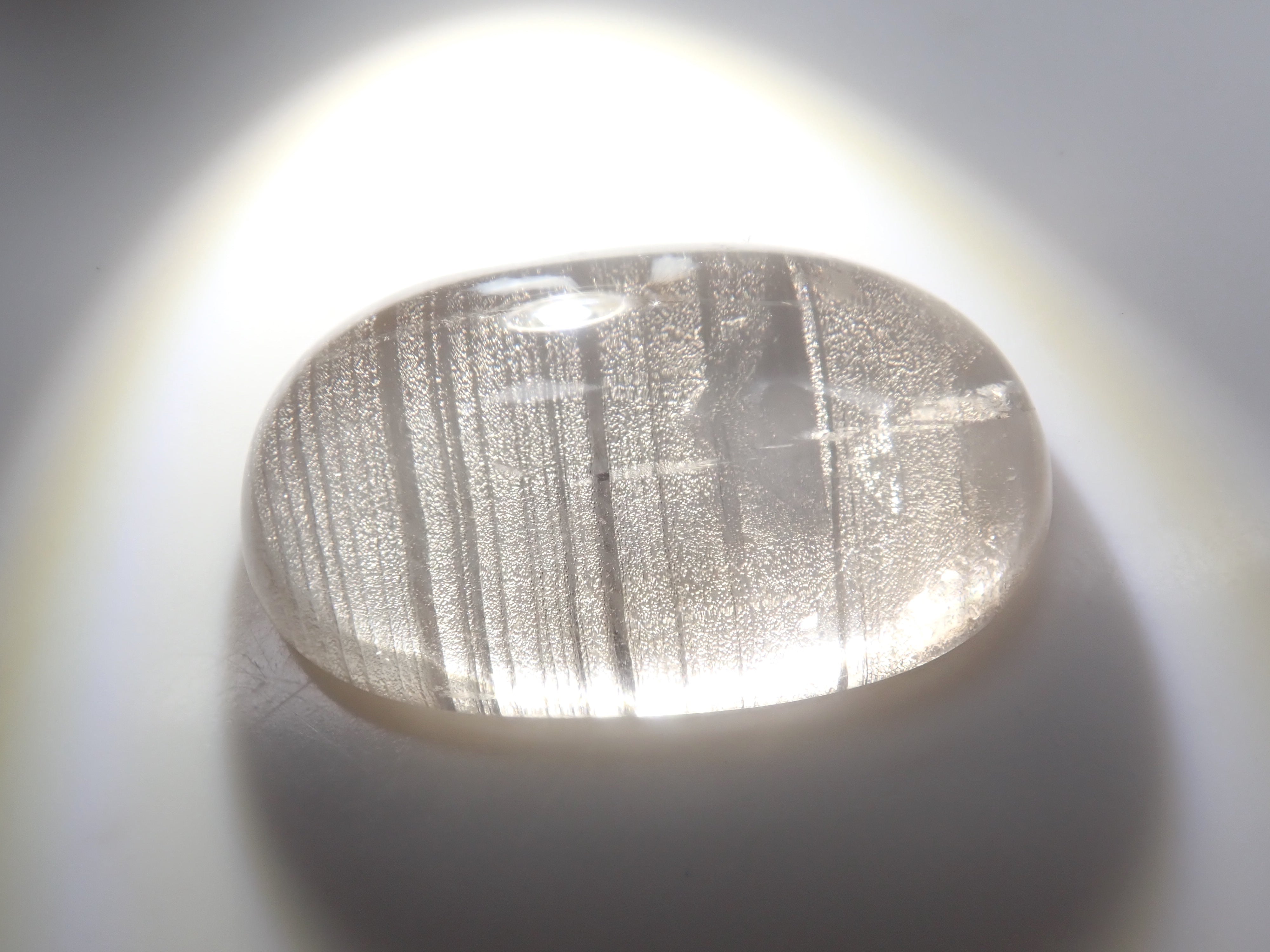 【11/15 22時販売開始】《限定9石》ストライプ水晶1石ルース(ロッククリスタル,平均26ct)《複数購入割引有》