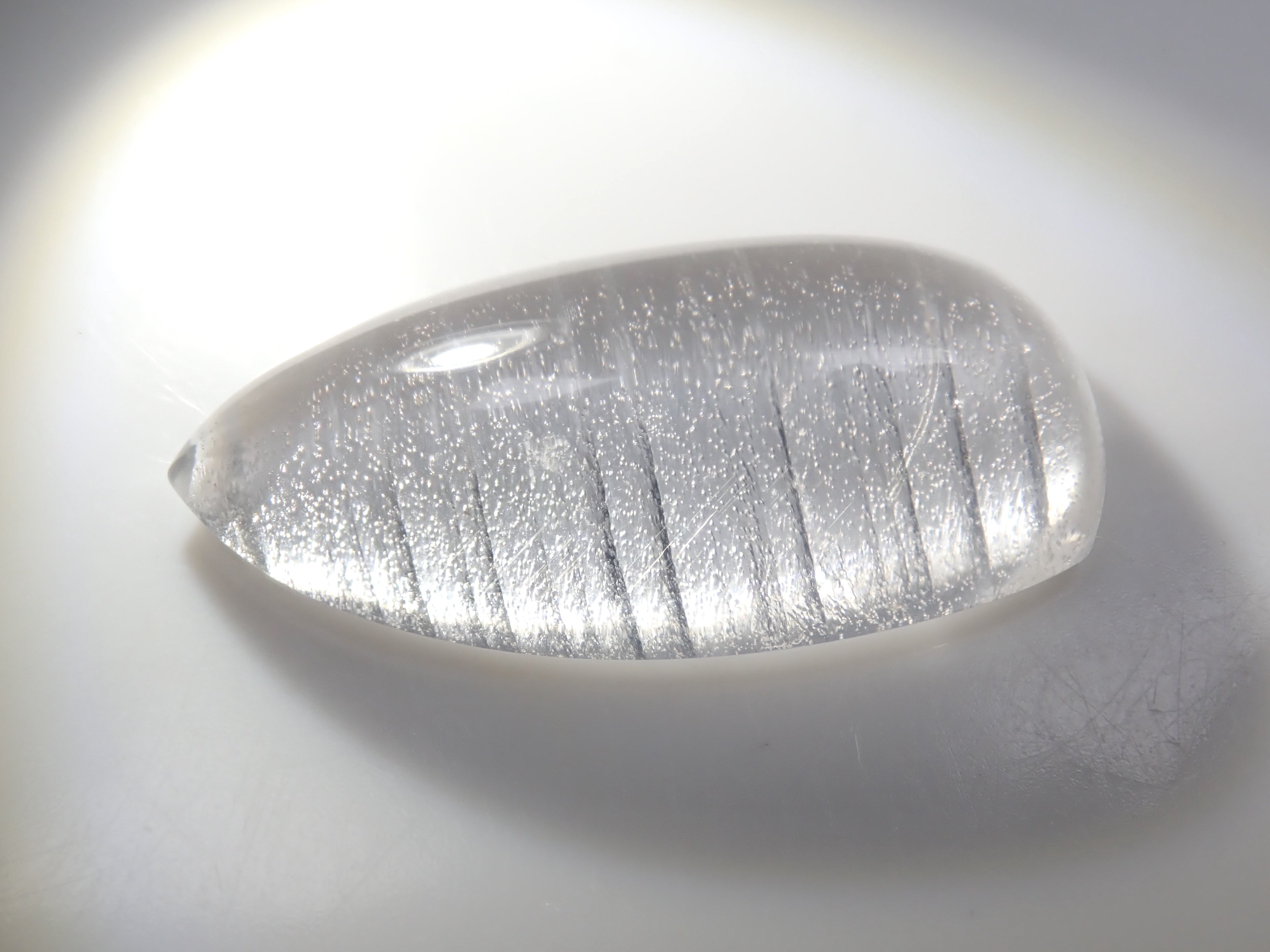 【11/15 22時販売開始】《限定9石》ストライプ水晶1石ルース(ロッククリスタル,平均26ct)《複数購入割引有》