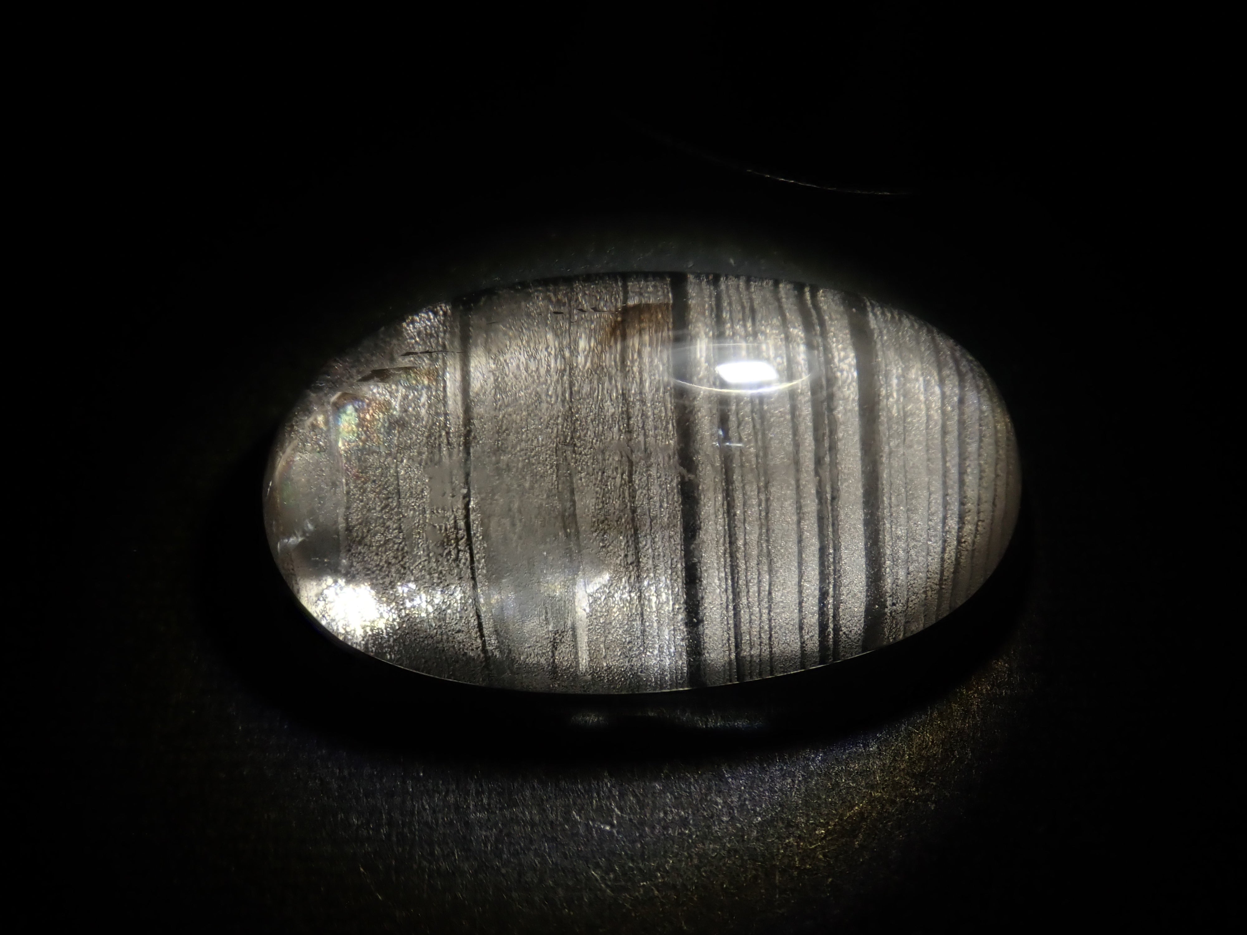 【11/15 22時販売開始】《限定9石》ストライプ水晶1石ルース(ロッククリスタル,平均26ct)《複数購入割引有》