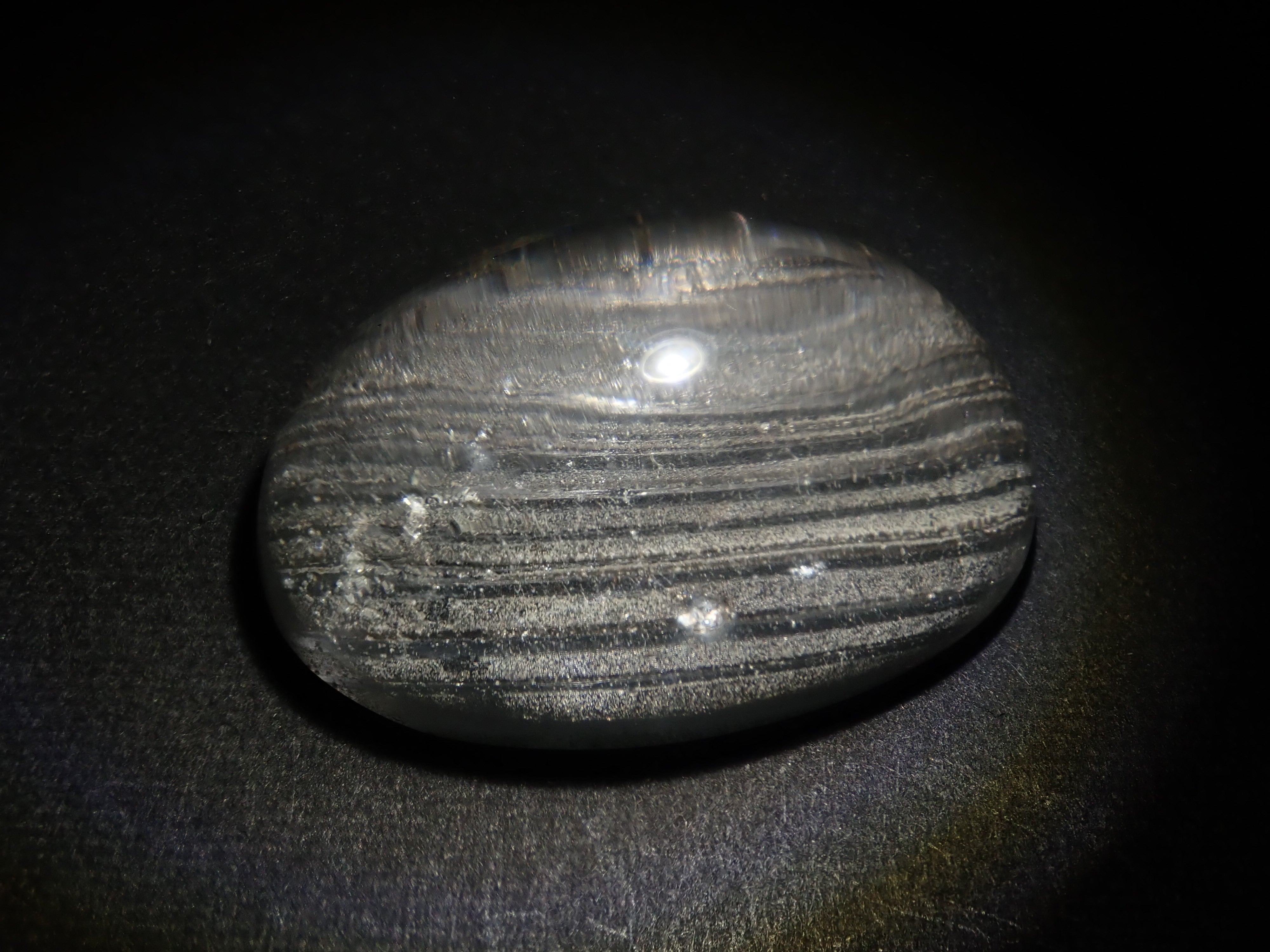 【11/15 22時販売開始】《限定9石》ストライプ水晶1石ルース(ロッククリスタル,平均26ct)《複数購入割引有》