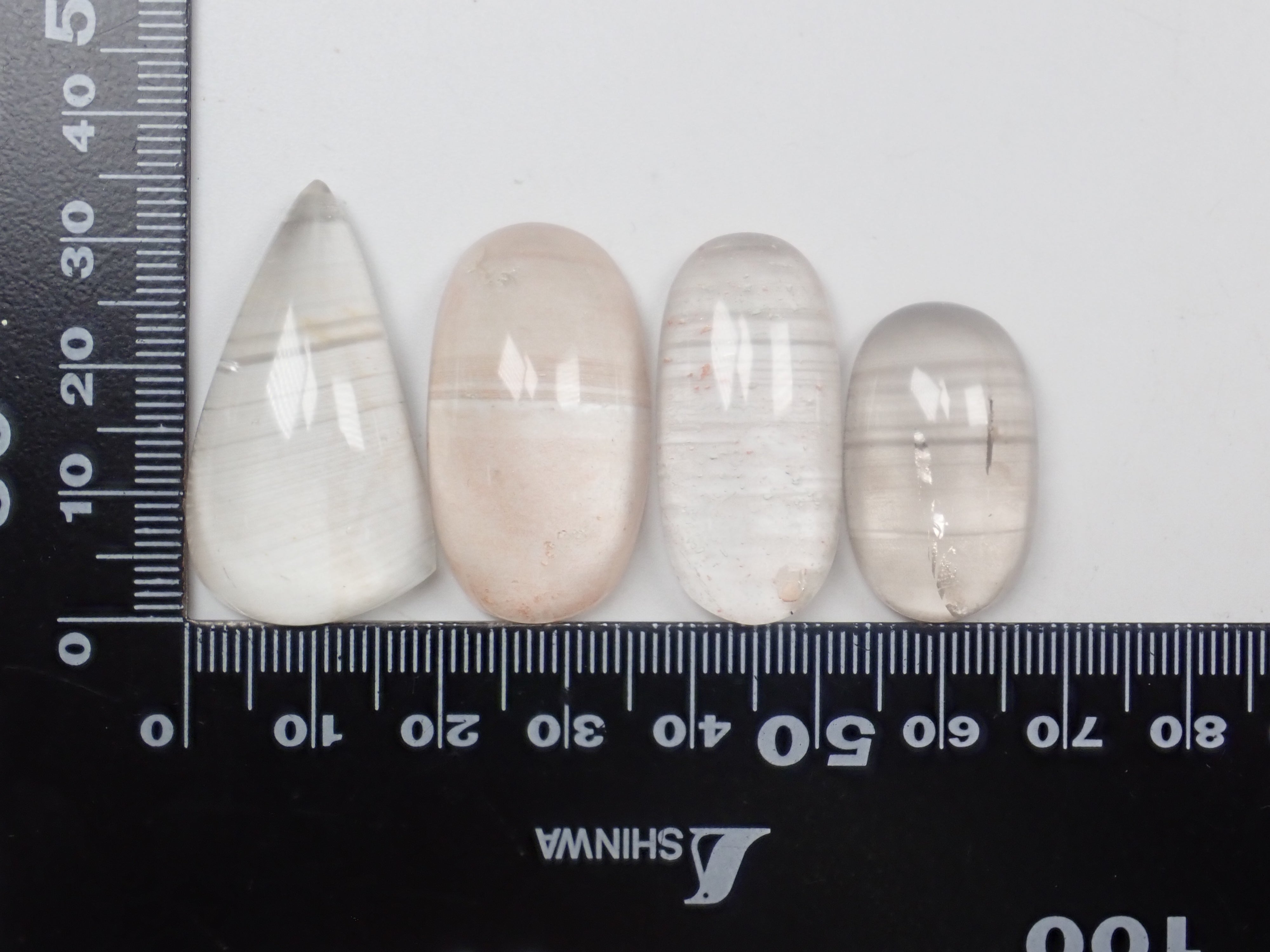 【11/15 22時販売開始】《限定9石》ストライプ水晶1石ルース(ロッククリスタル,平均26ct)《複数購入割引有》