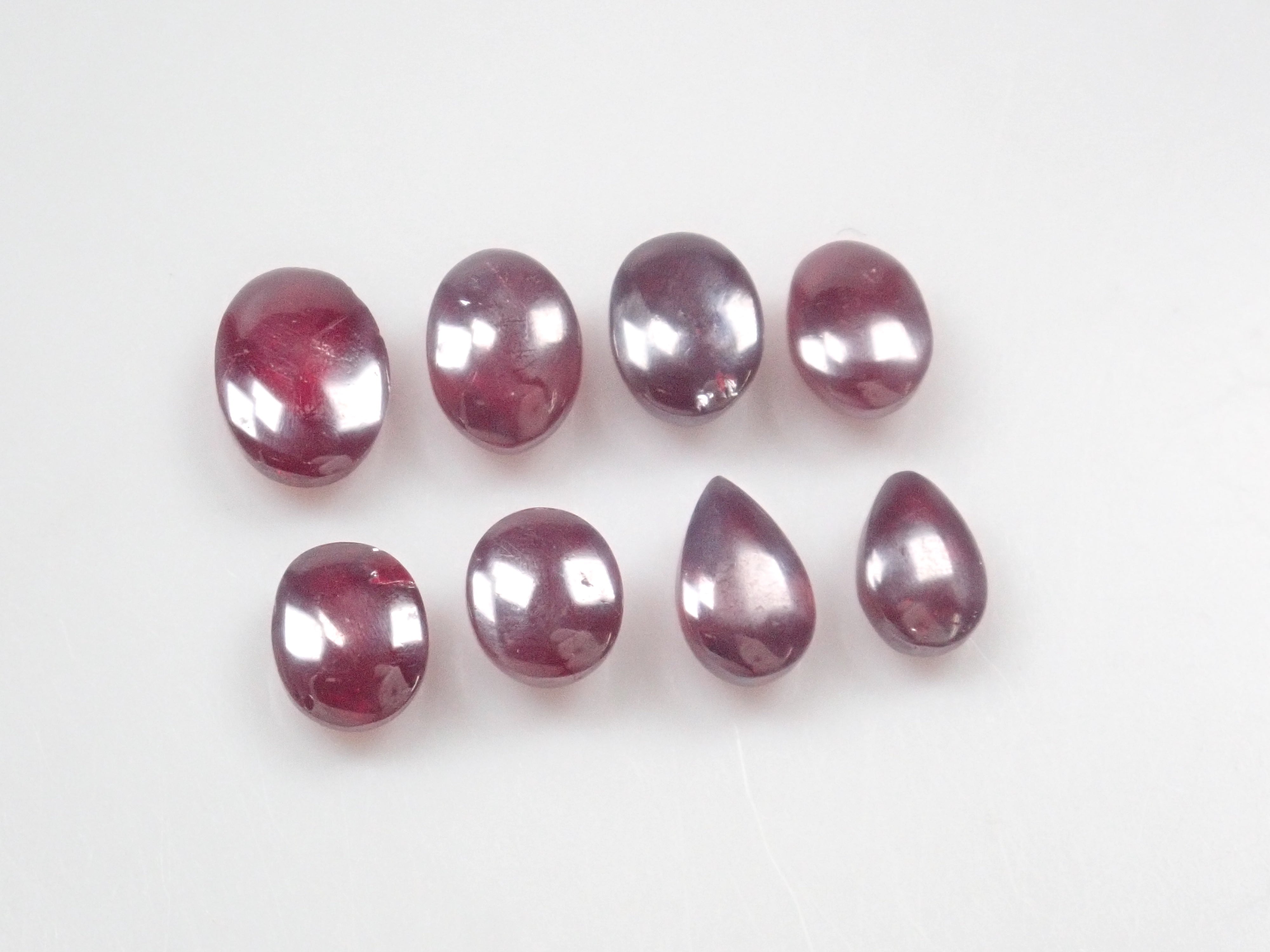 【11/16 22時販売】《限定9石》訳あり・辰砂(シンシャ)ガチャ💎 中国産シンシャ1石ルース(平均0.90ct,ファセット1石入り,全石鑑別書付き〉《複数購入割引あり》