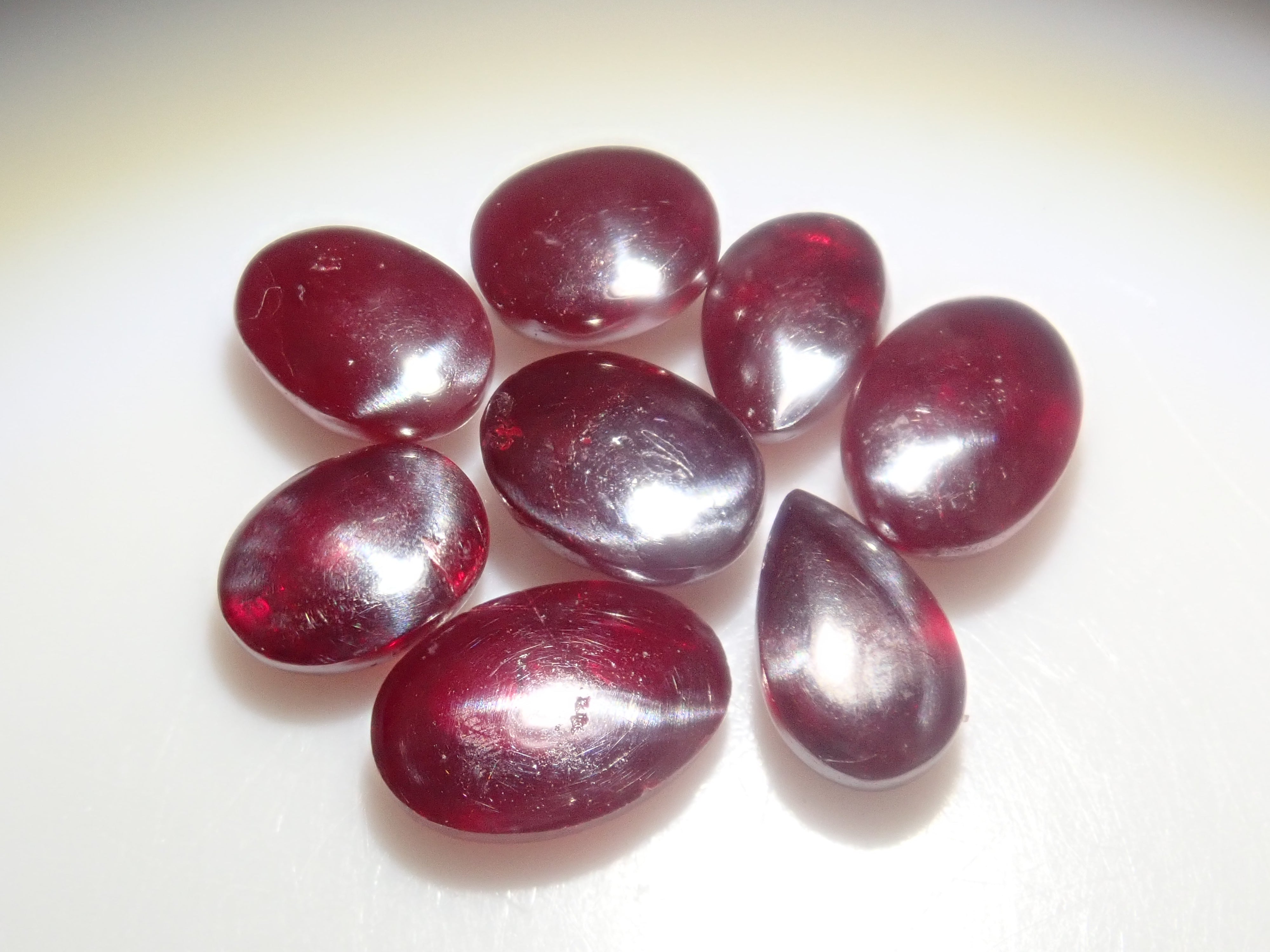 【11/16 22時販売】《限定9石》訳あり・辰砂(シンシャ)ガチャ💎 中国産シンシャ1石ルース(平均0.90ct,ファセット1石入り,全石鑑別書付き〉《複数購入割引あり》