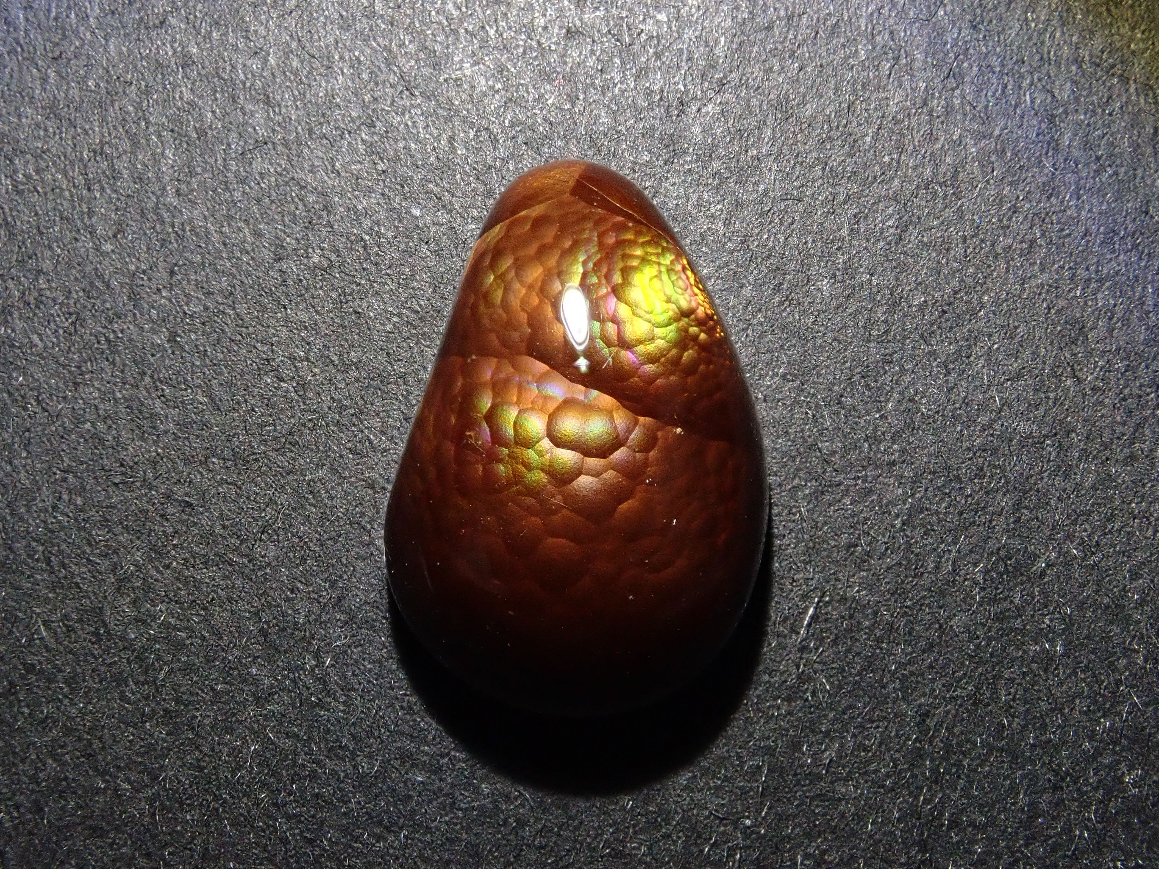 【12/25 22時販売】メキシコ産ファイアーアゲート 8.033ctルース