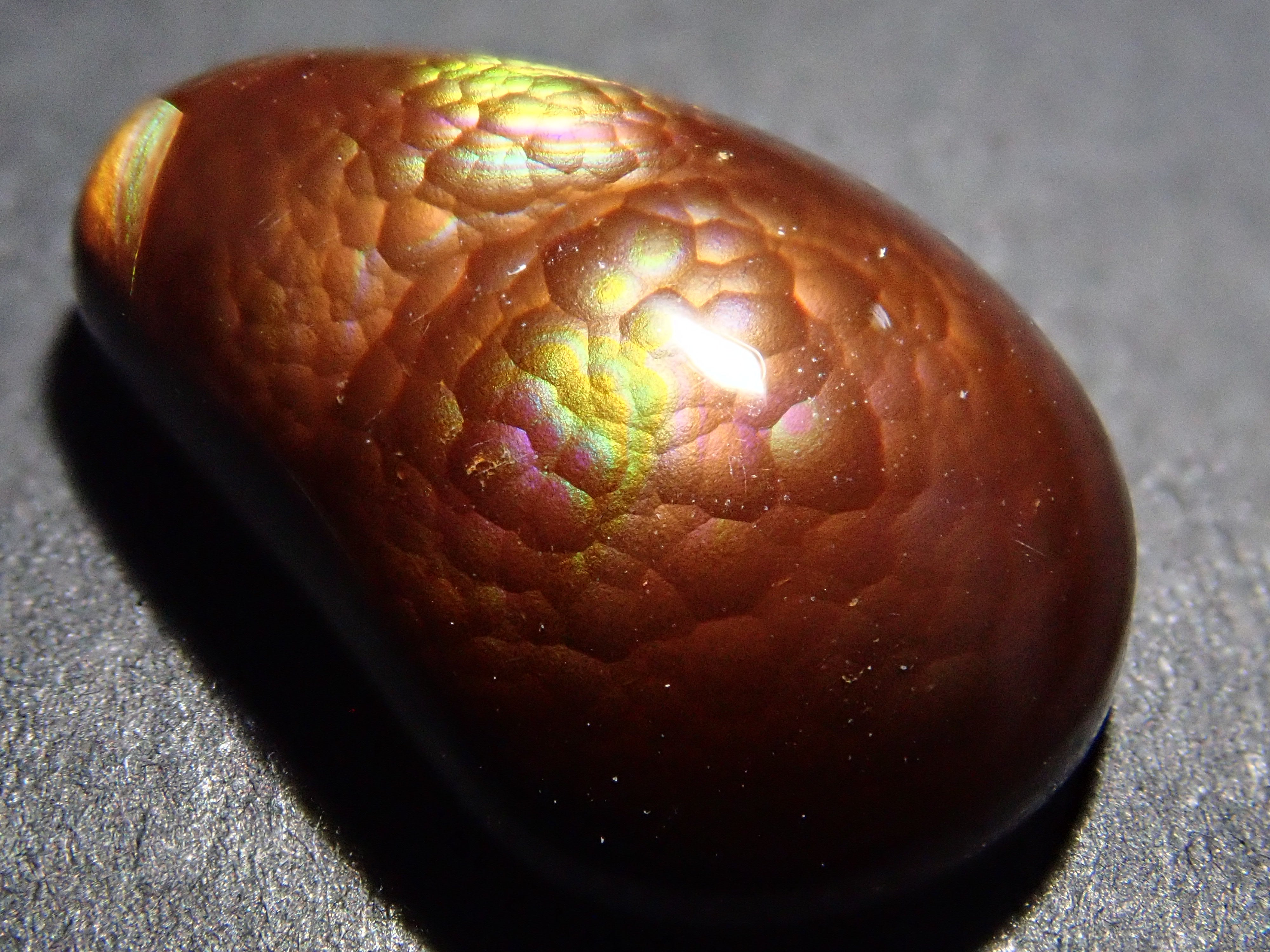 【12/25 22時販売】メキシコ産ファイアーアゲート 8.033ctルース