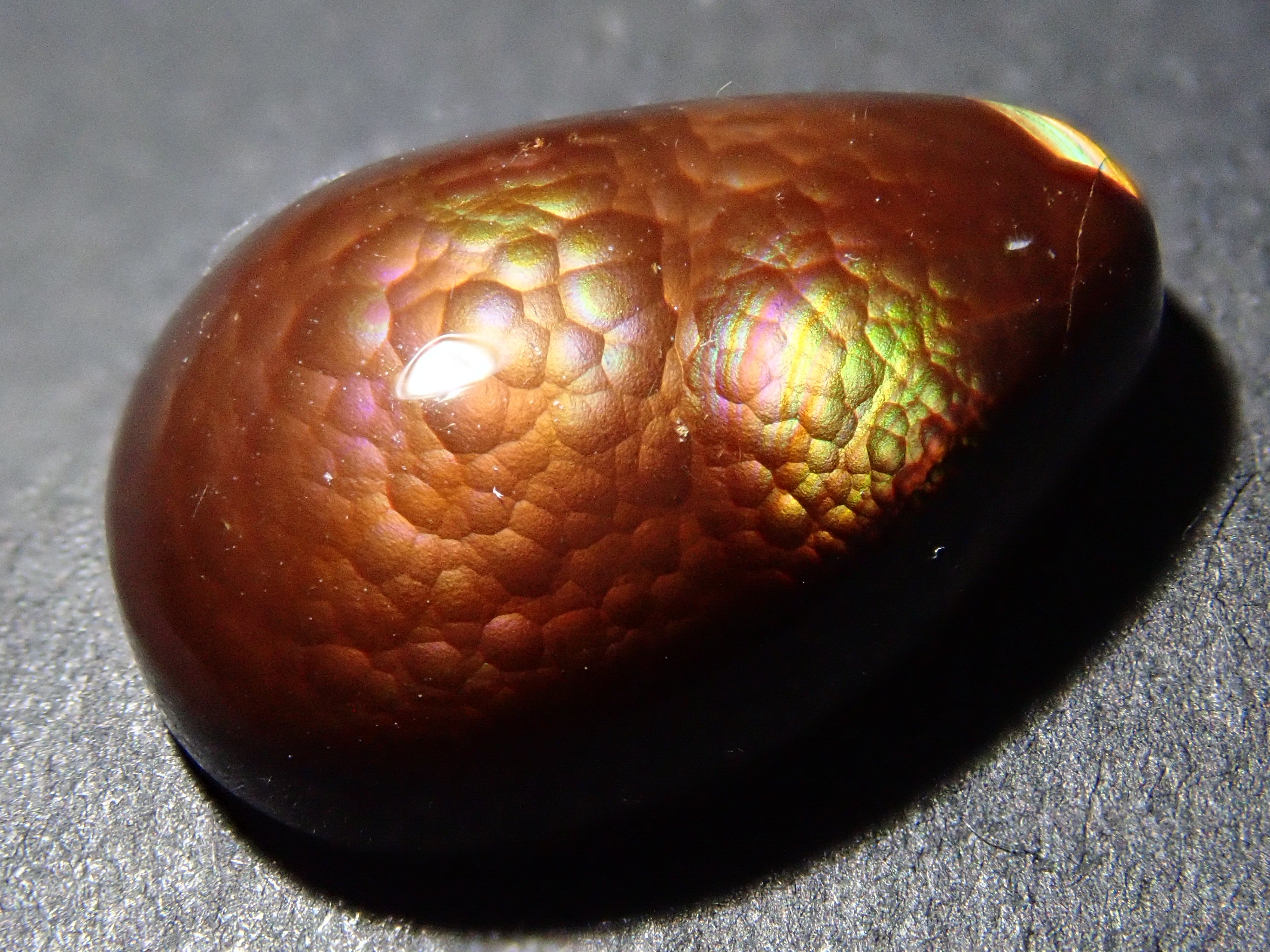 【12/25 22時販売】メキシコ産ファイアーアゲート 8.033ctルース