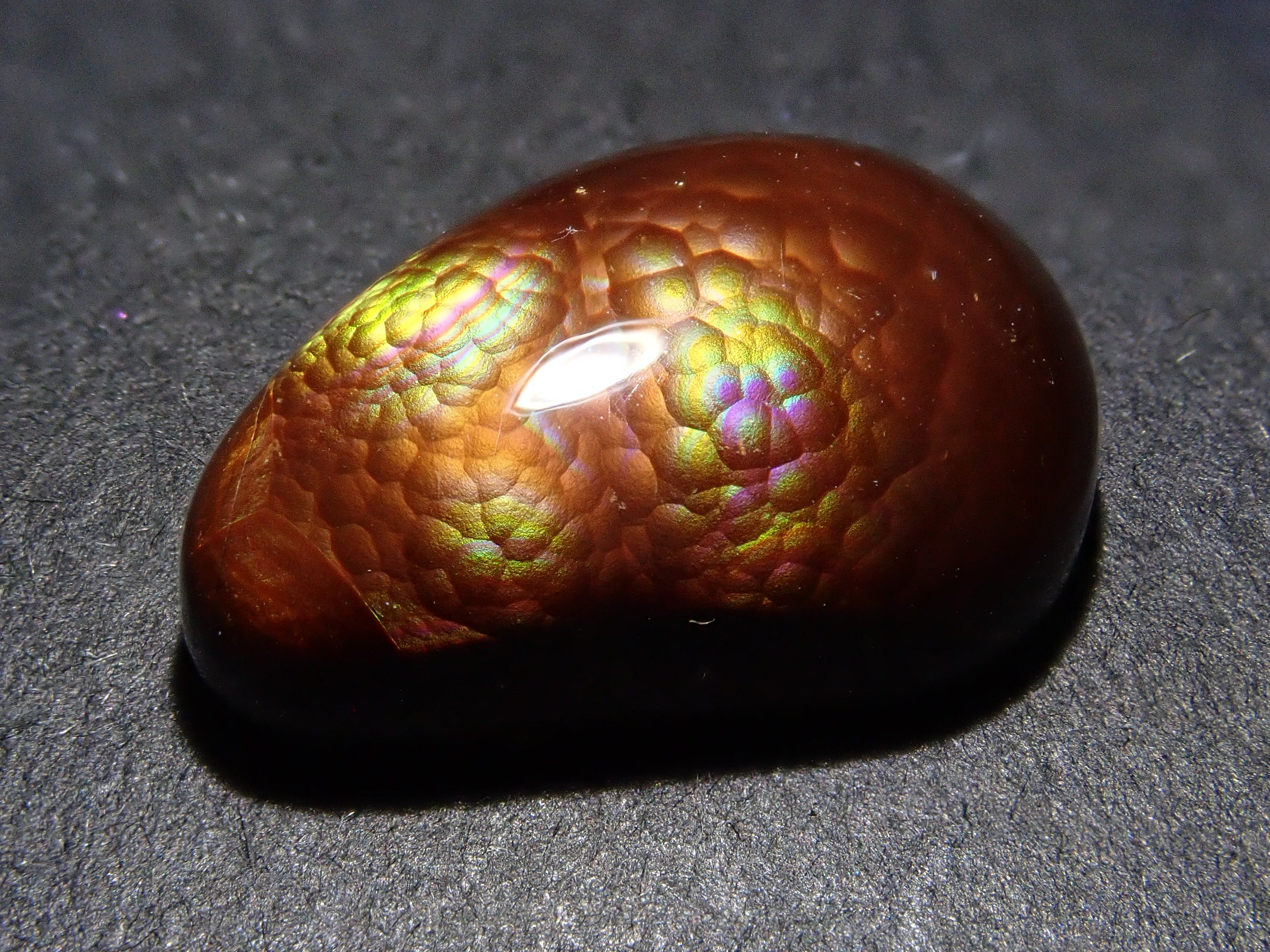 【12/25 22時販売】メキシコ産ファイアーアゲート 8.033ctルース