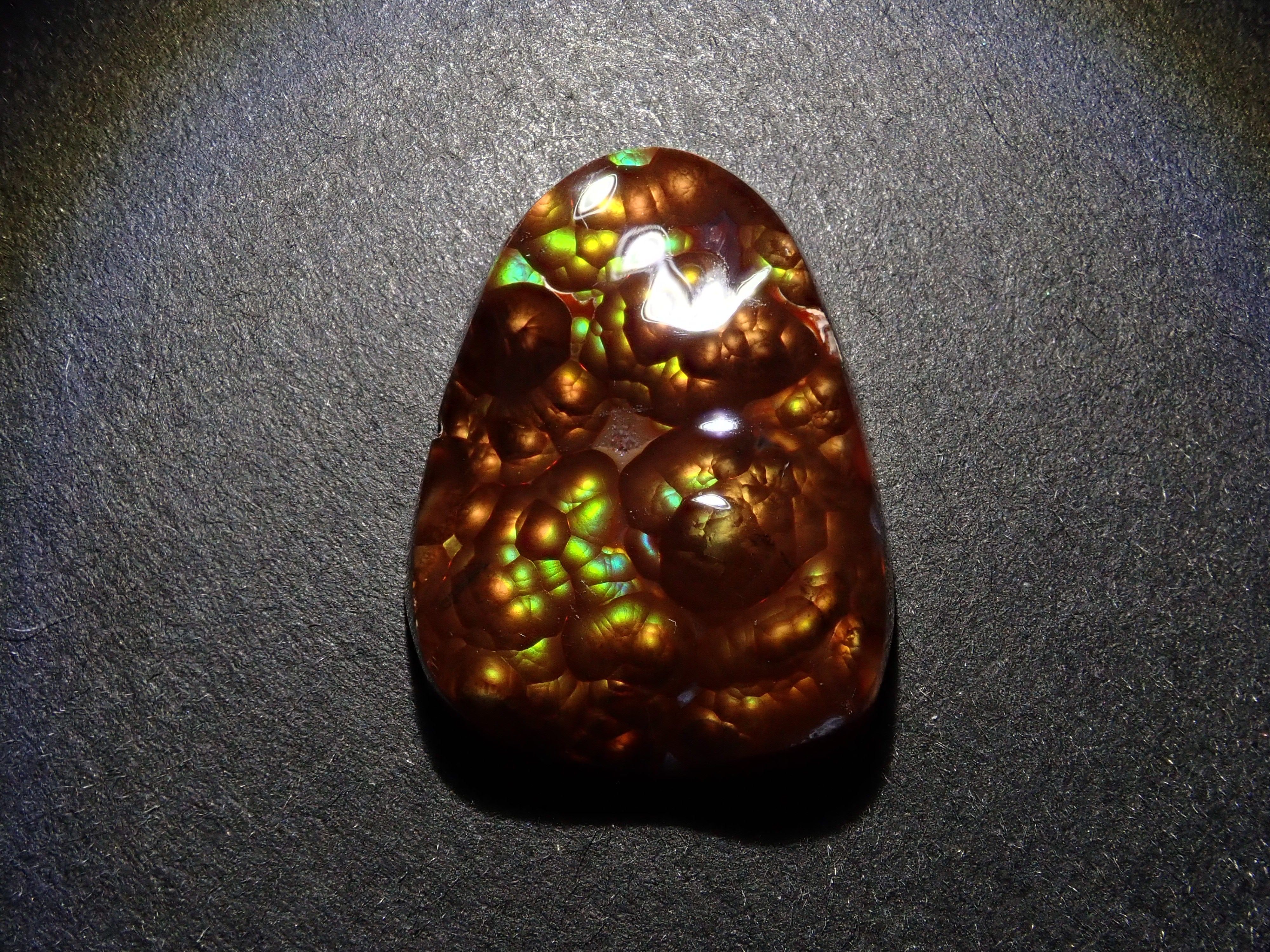 【12/6 22時販売】メキシコ産ファイアーアゲート 14.193ctルース