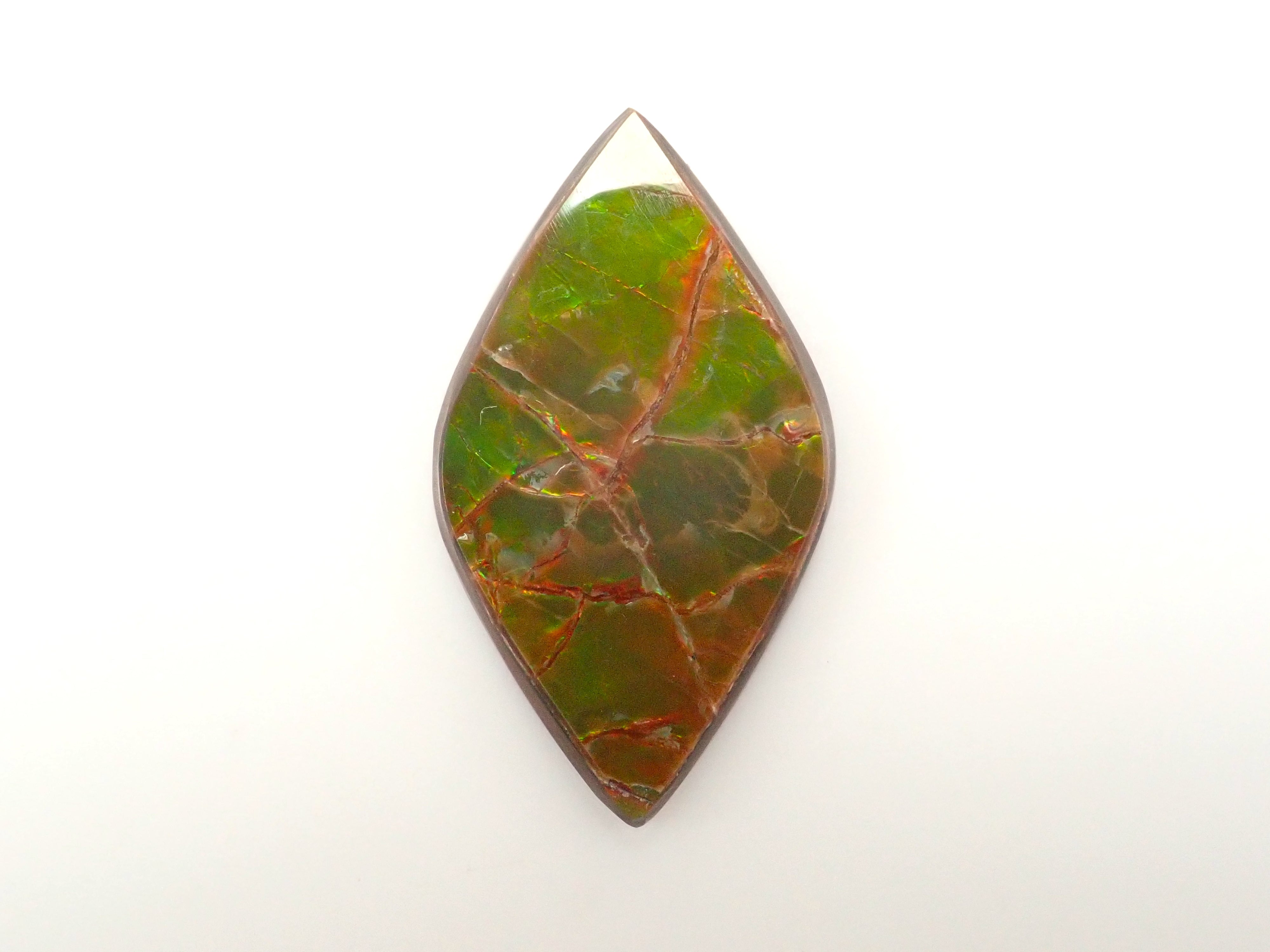 【12/6 22時販売】カナダ産アンモライト 17.043ctルース