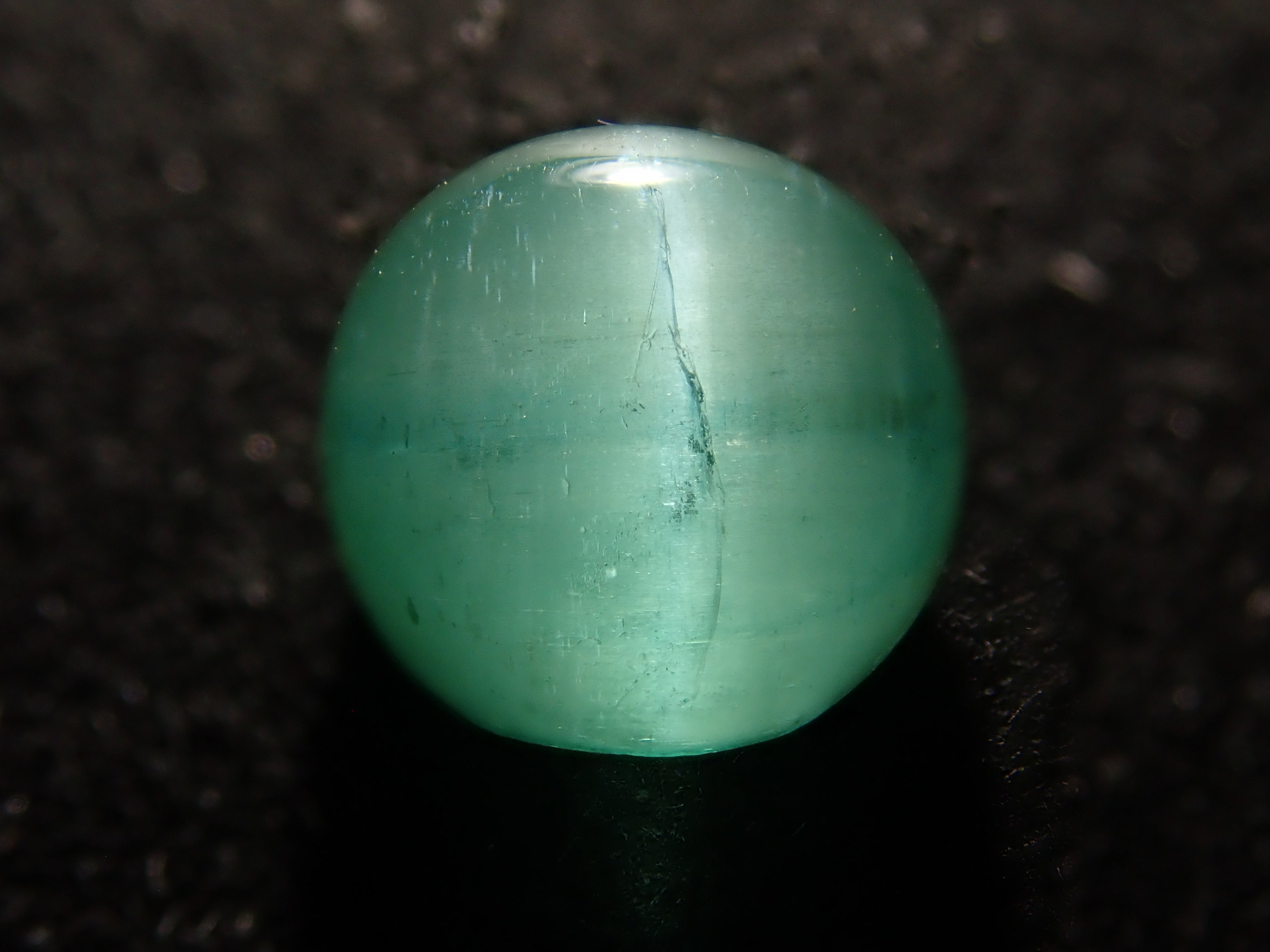 【12/25 22時販売】コロンビア産エメラルドキャッツアイ 1.121ctルース