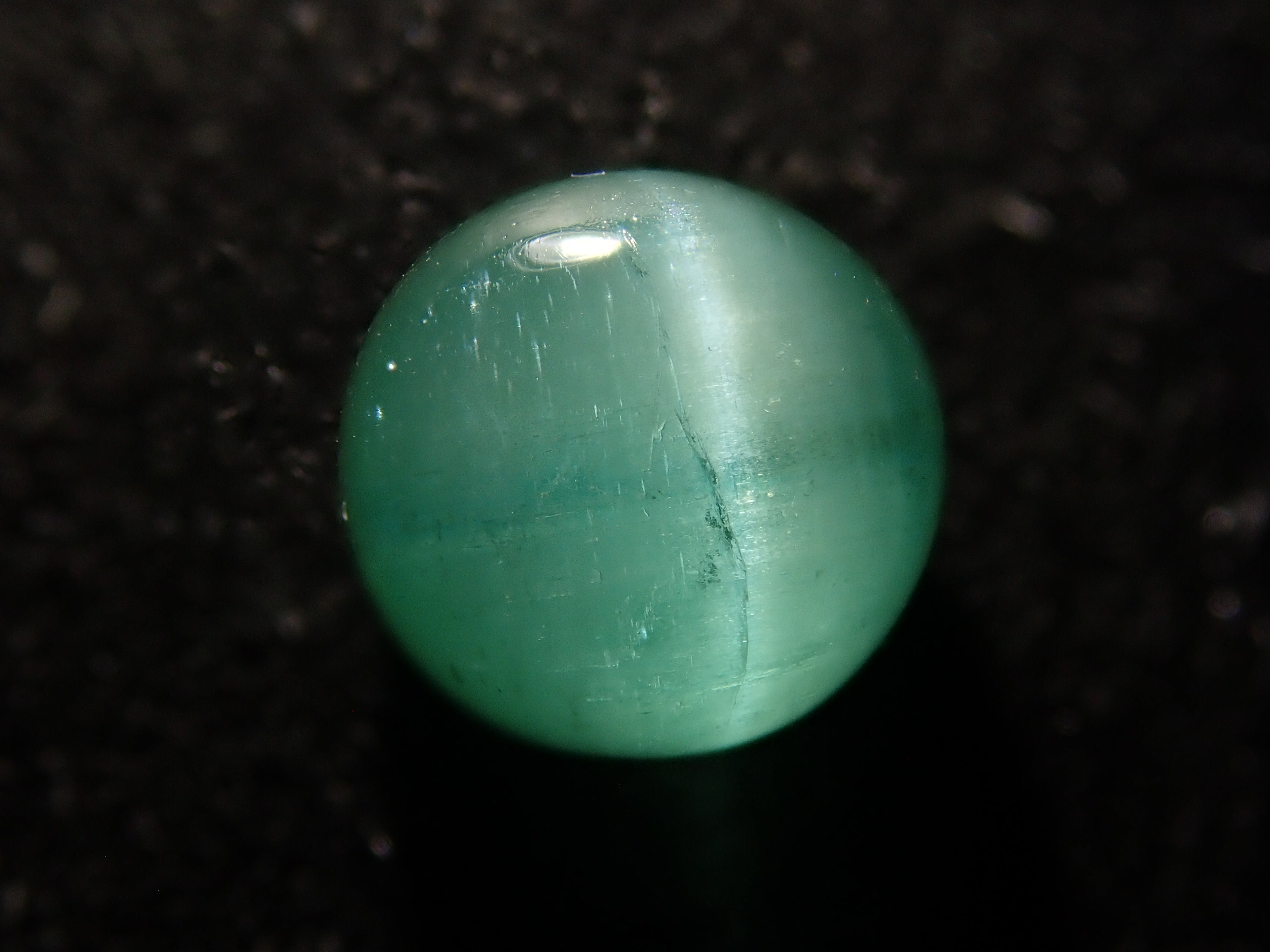 【12/6 22時販売】コロンビア産エメラルドキャッツアイ 1.121ctルース