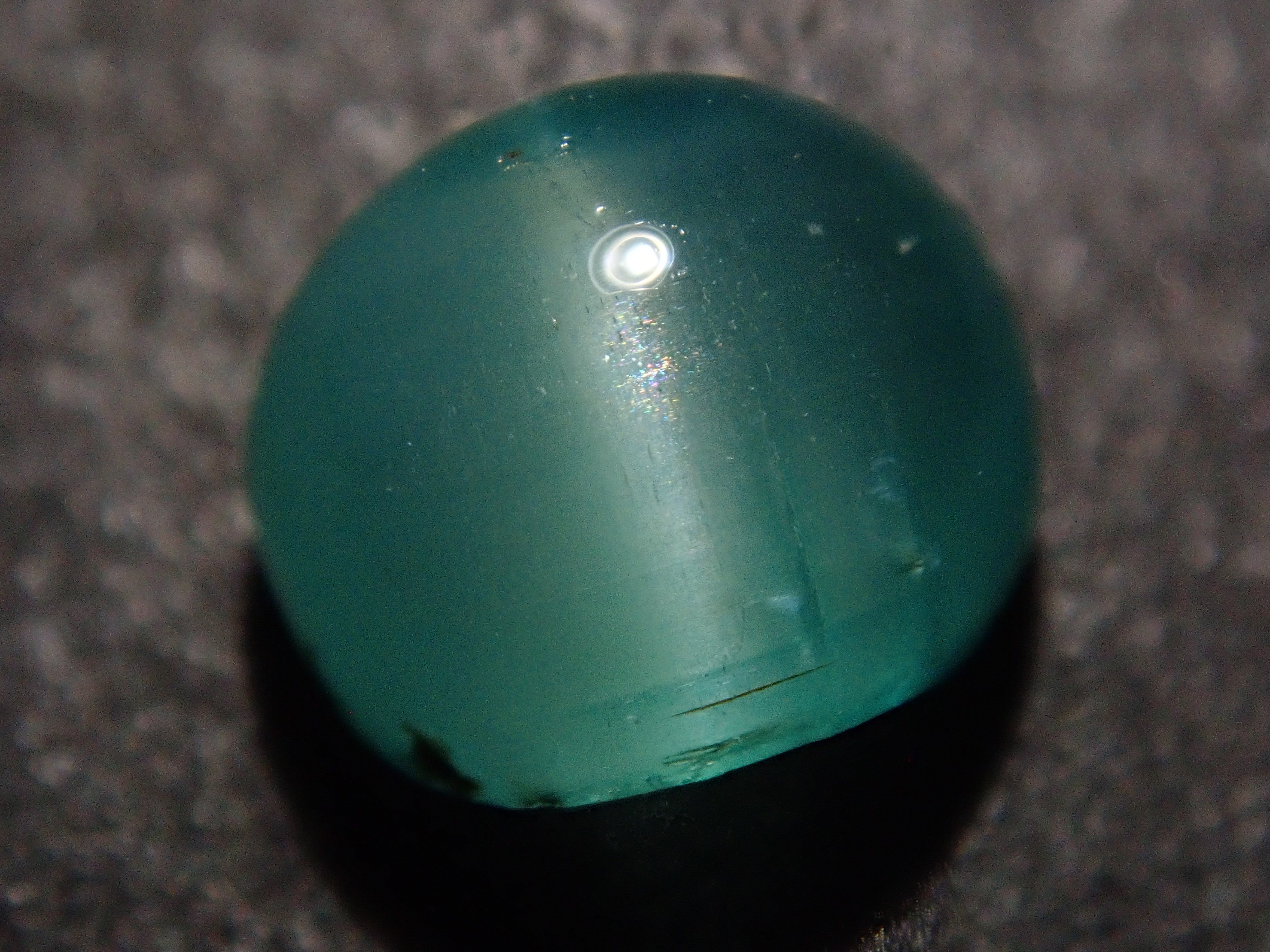 【12/25 22時販売】コロンビア産エメラルドキャッツアイ 0.959ctルース