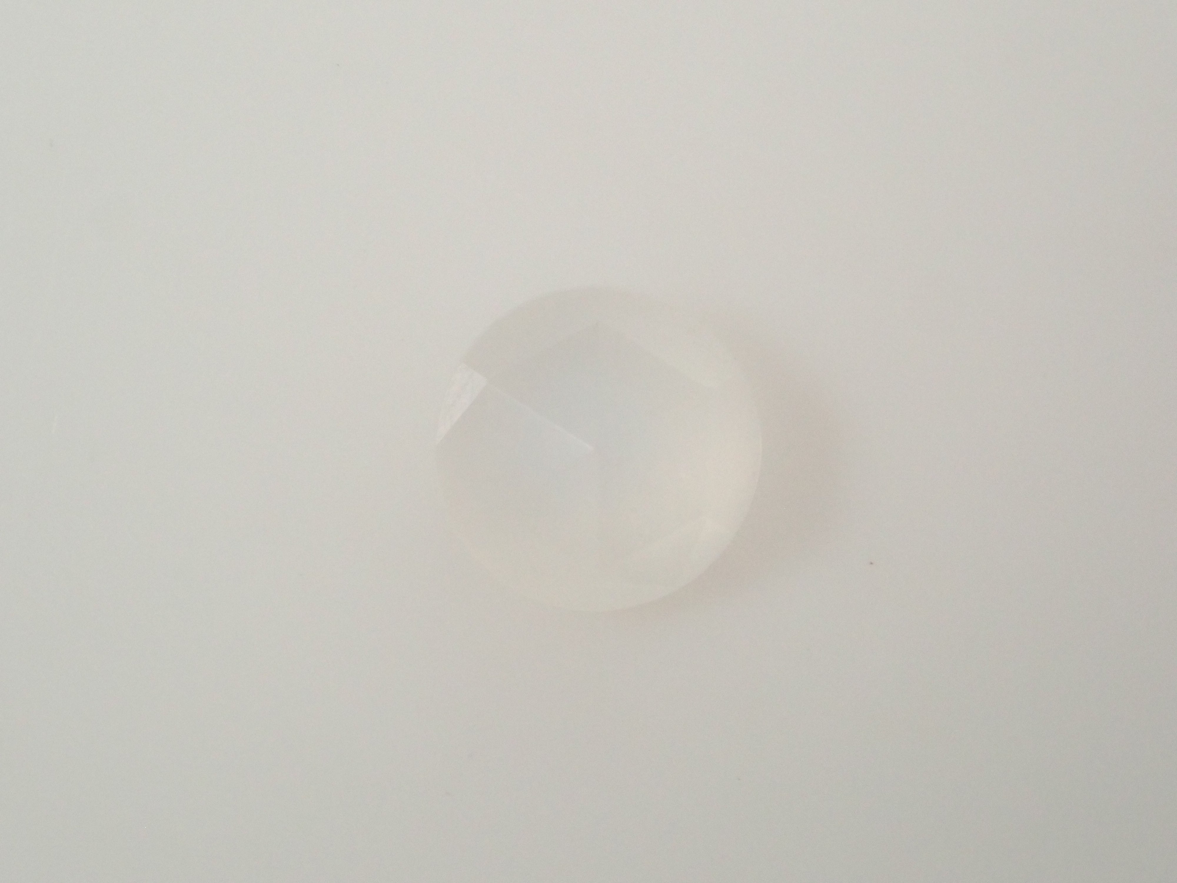 【12/14 22時販売】インド産ムーンストーン 5.1mm/0.426ctルース(ローズカット)