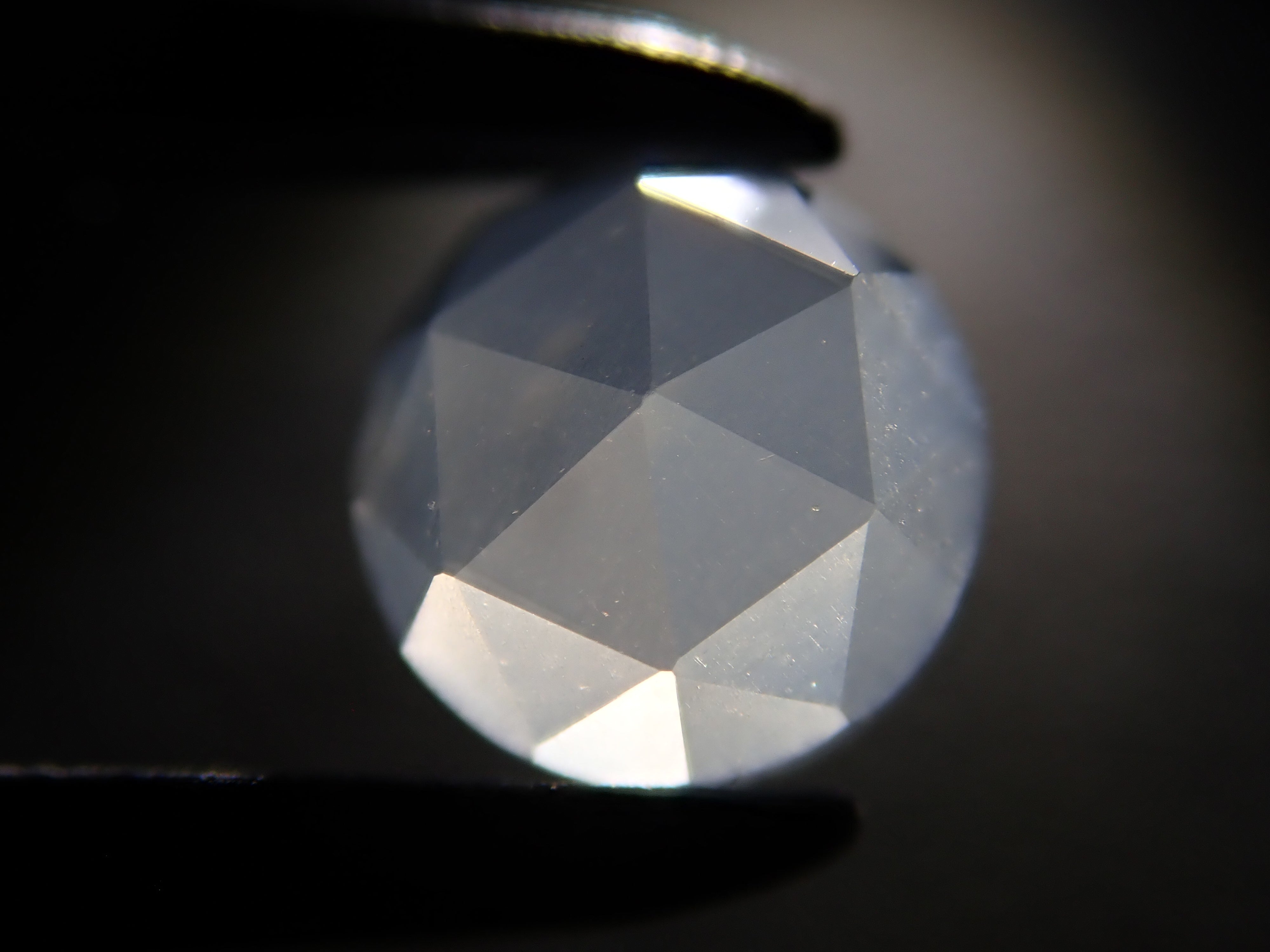 【12/25 22時販売】インド産ムーンストーン 5.0mm/0.474ctルース(ローズカット)