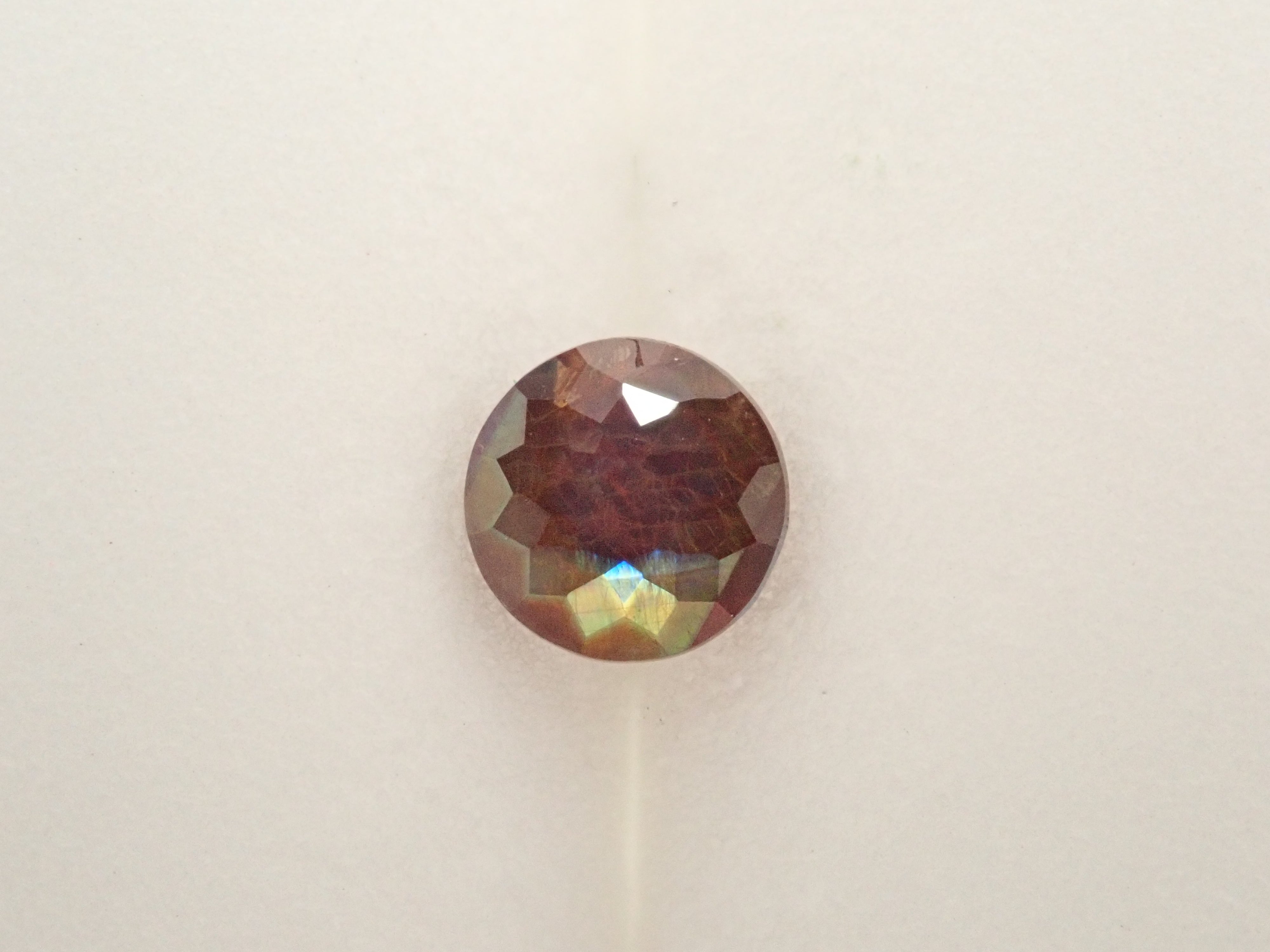 Rainbow Garnet (Andradite Garnet) 0.771ct Loose Stone from Tenkawa Village, Nara Prefecture