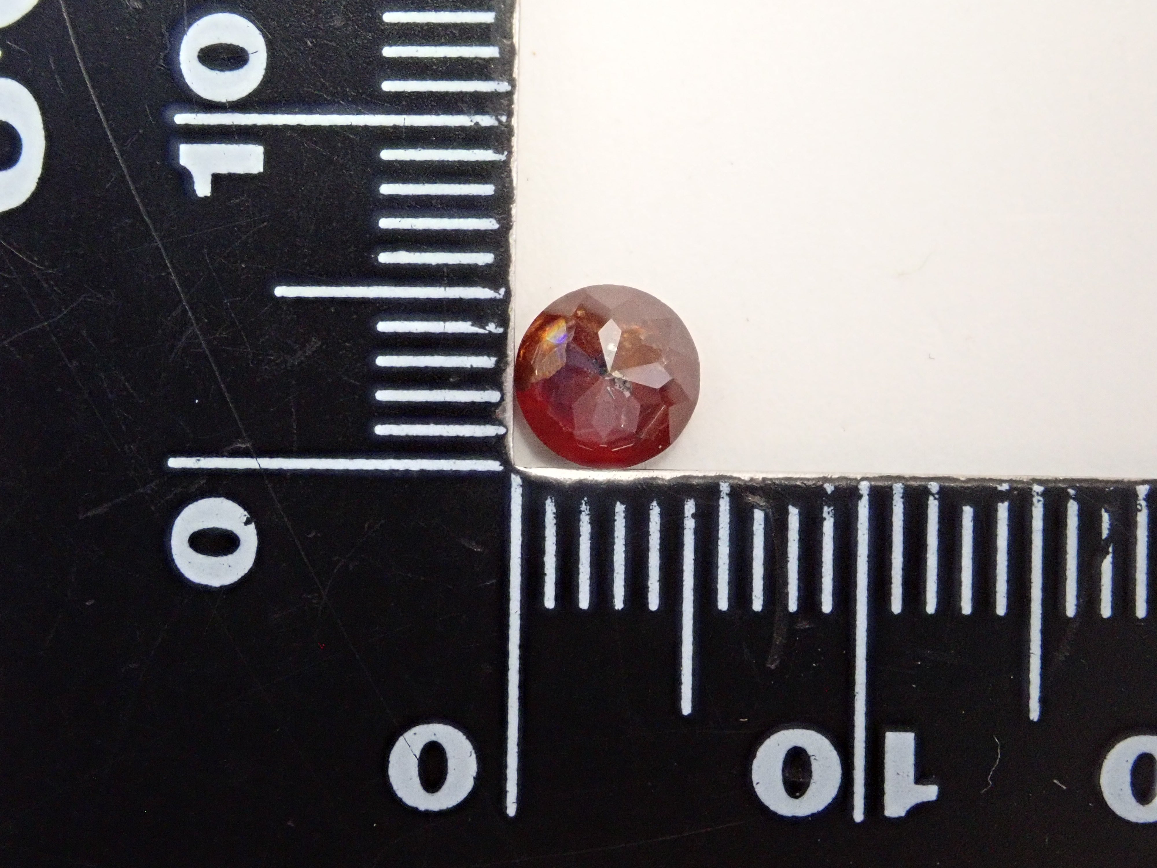 Rainbow Garnet (Andradite Garnet) 0.771ct Loose Stone from Tenkawa Village, Nara Prefecture