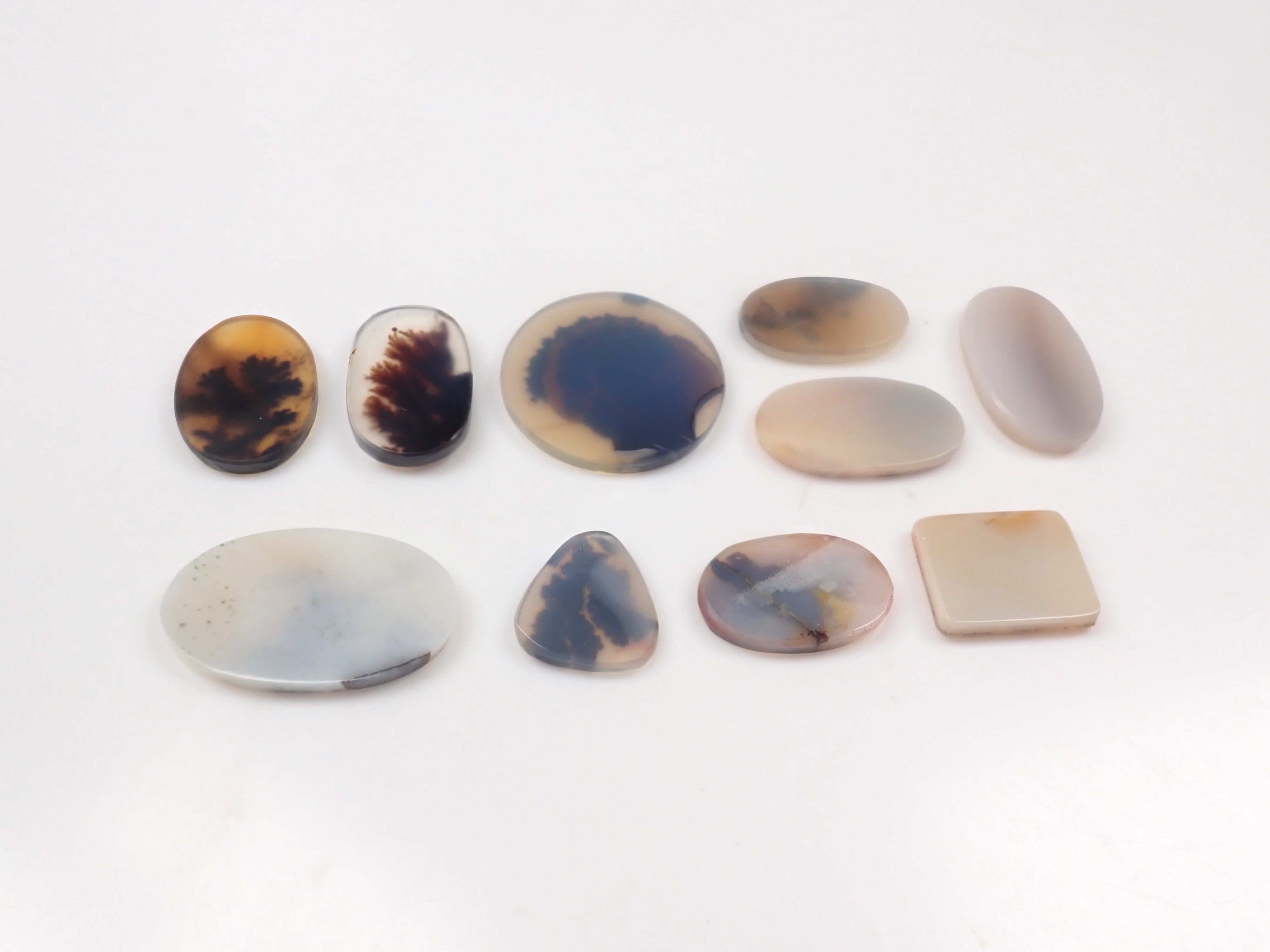 Limited to 14 stones: Brazilian dendritic quartz loose stone (average 7 carats) Multiple purchase discounts available