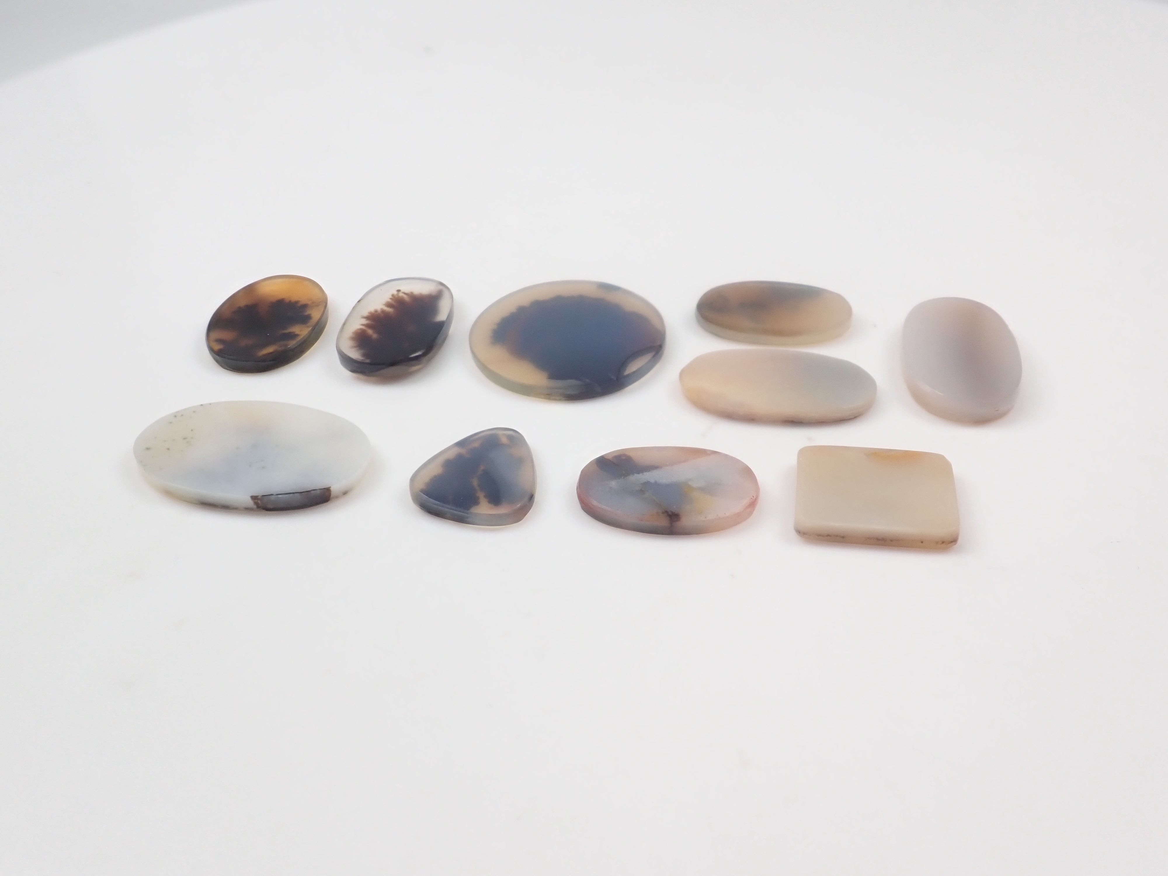 Limited to 14 stones: Brazilian dendritic quartz loose stone (average 7 carats) Multiple purchase discounts available