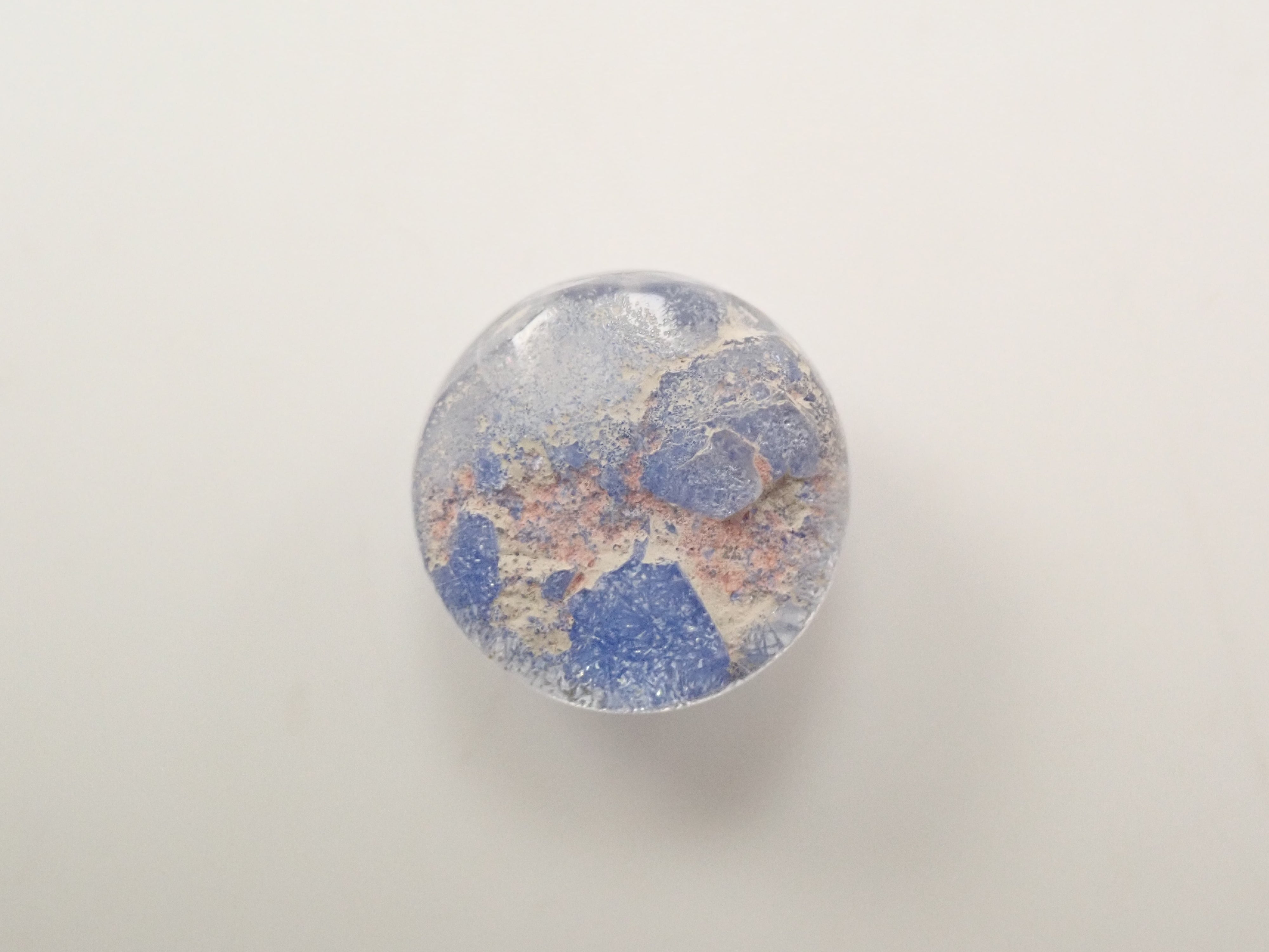 【12/16 22時販売】ブラジル産デュモルチェライトインクォーツ 10.0mm/5.357ctルース