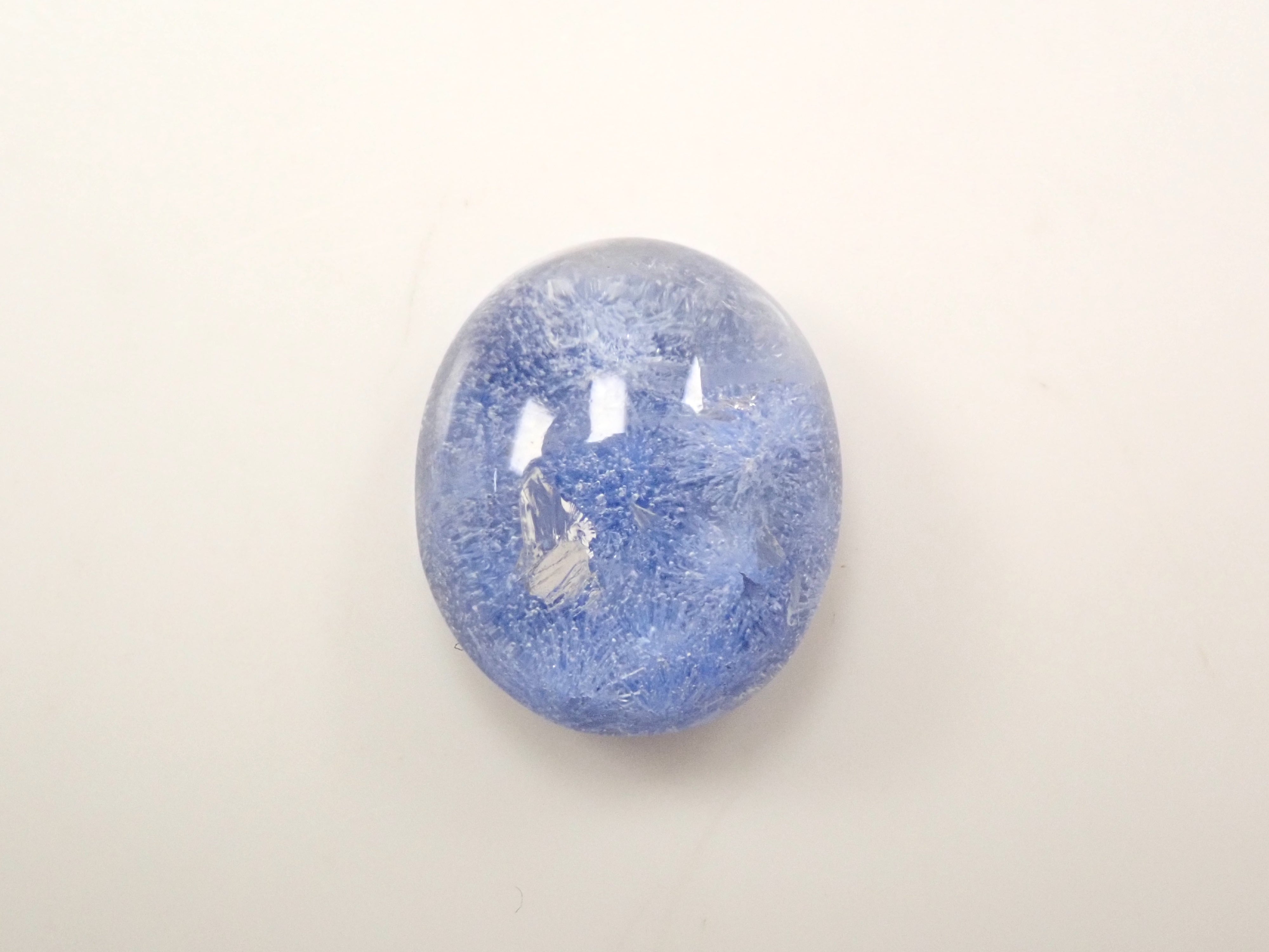 【12/7 22時販売】ブラジル産デュモルチェライトインクォーツ 5.830ctルース