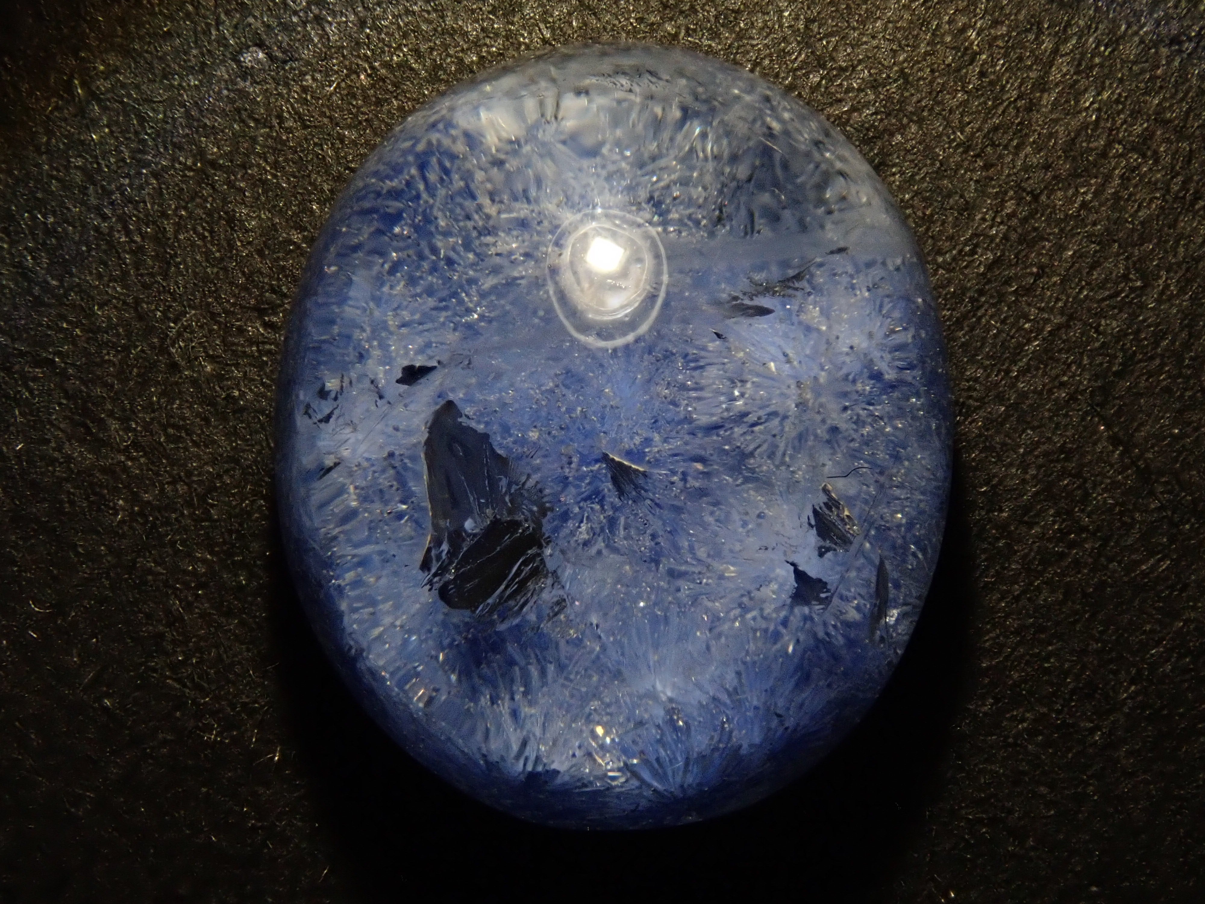 【12/7 22時販売】ブラジル産デュモルチェライトインクォーツ 5.830ctルース