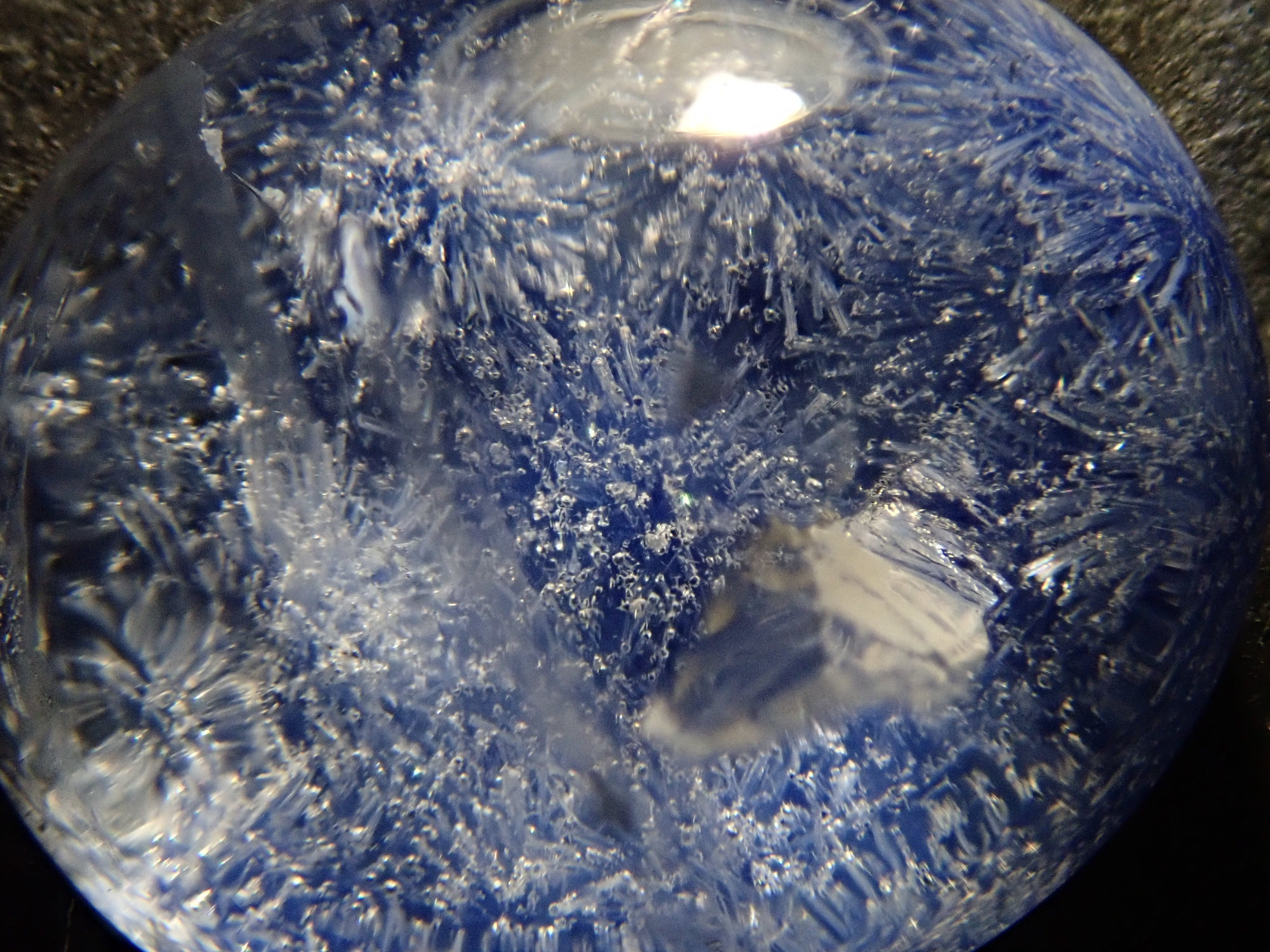 【12/7 22時販売】ブラジル産デュモルチェライトインクォーツ 5.830ctルース