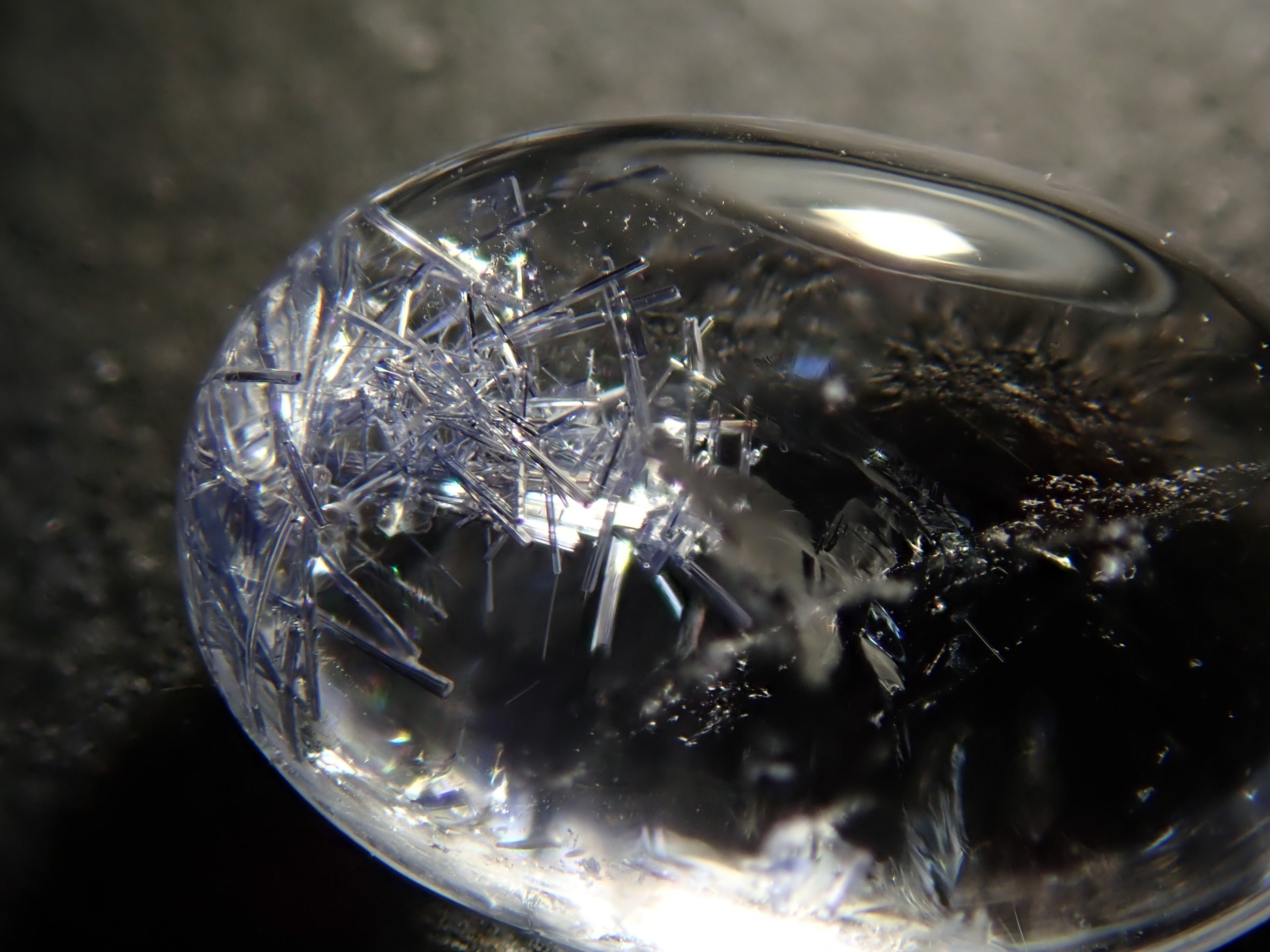 【12/13 22時販売】ブラジル産デュモルチェライトインクォーツ 1.779ctルース