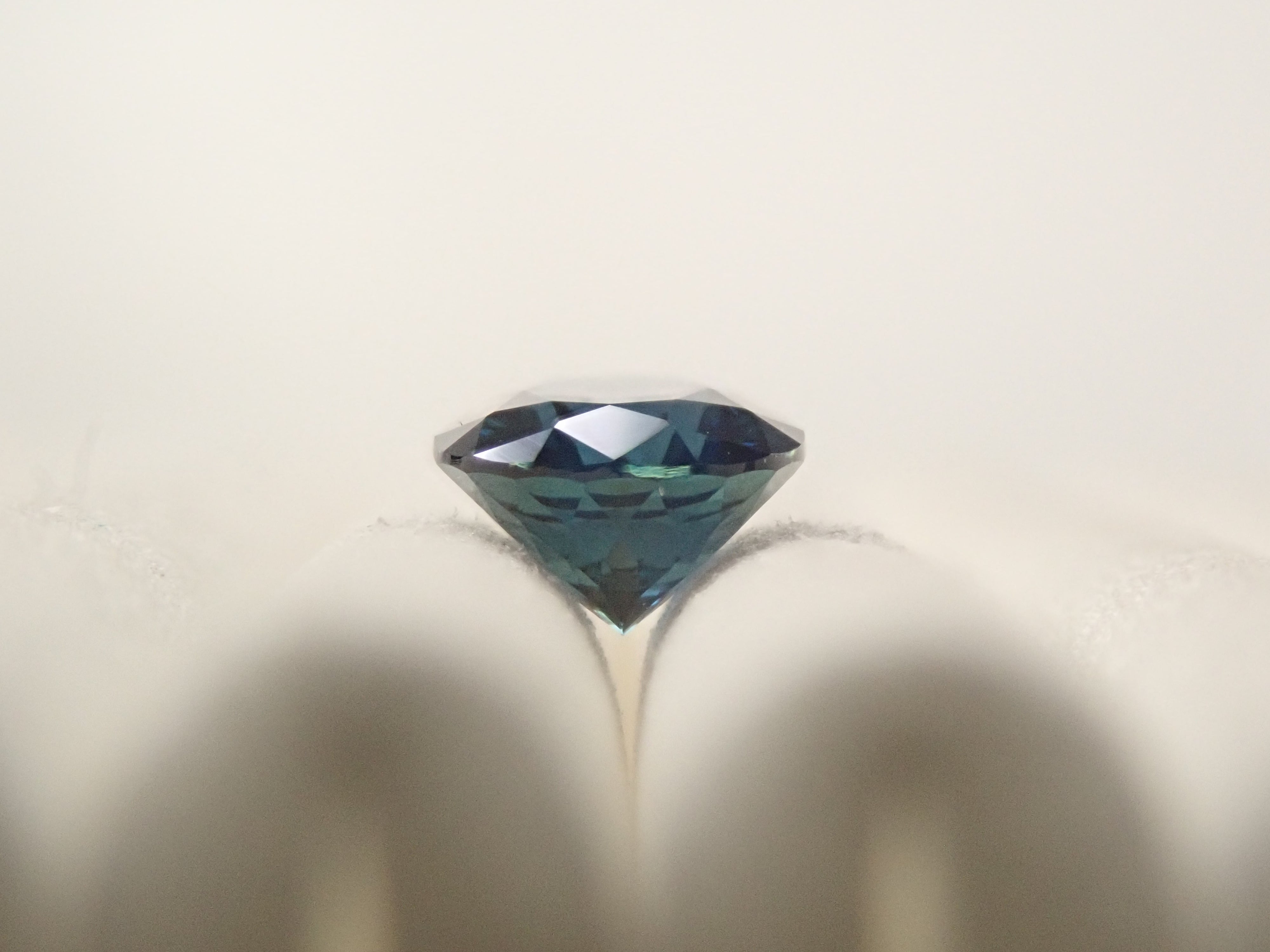 【12/7 22時販売】ブルーサファイア 0.513ctルース(ティールブルー)