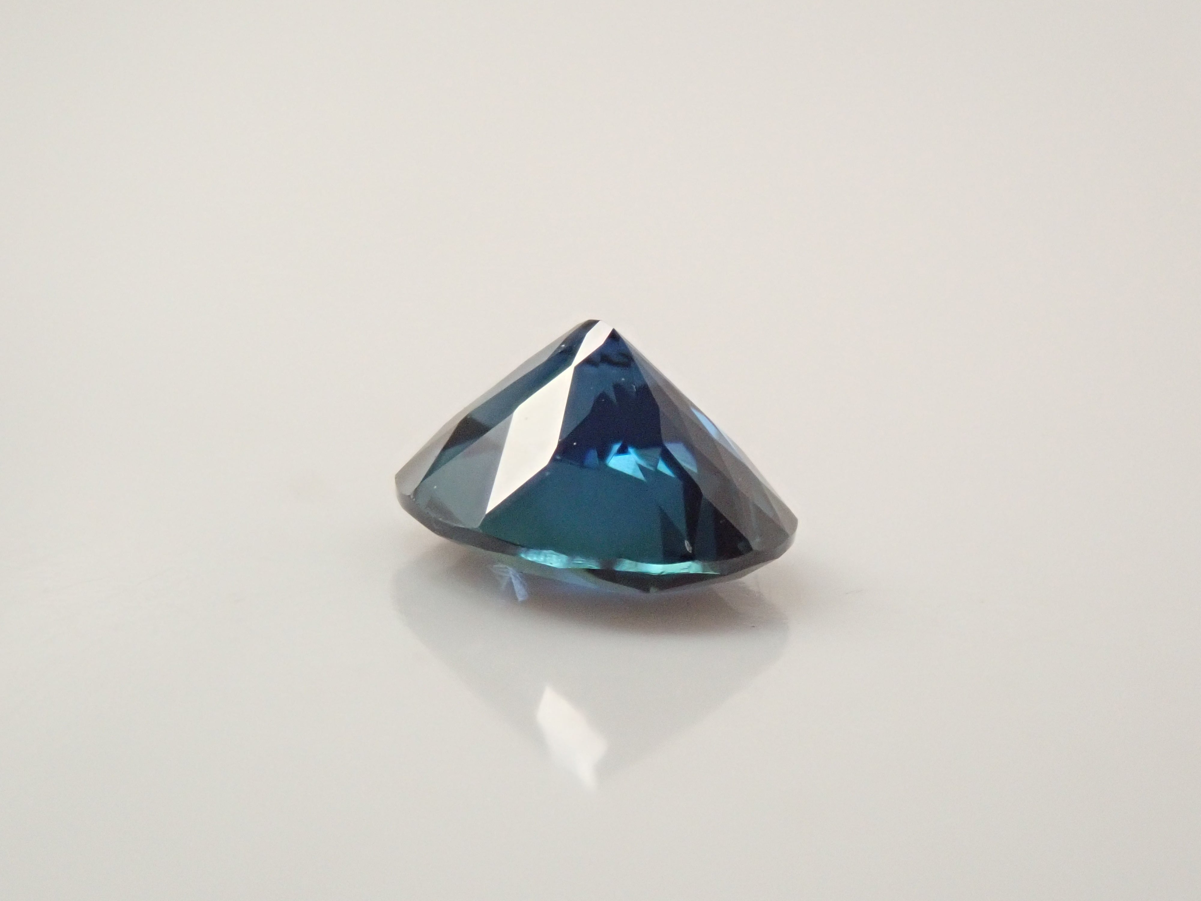 【12/7 22時販売】ブルーサファイア 0.513ctルース(ティールブルー)