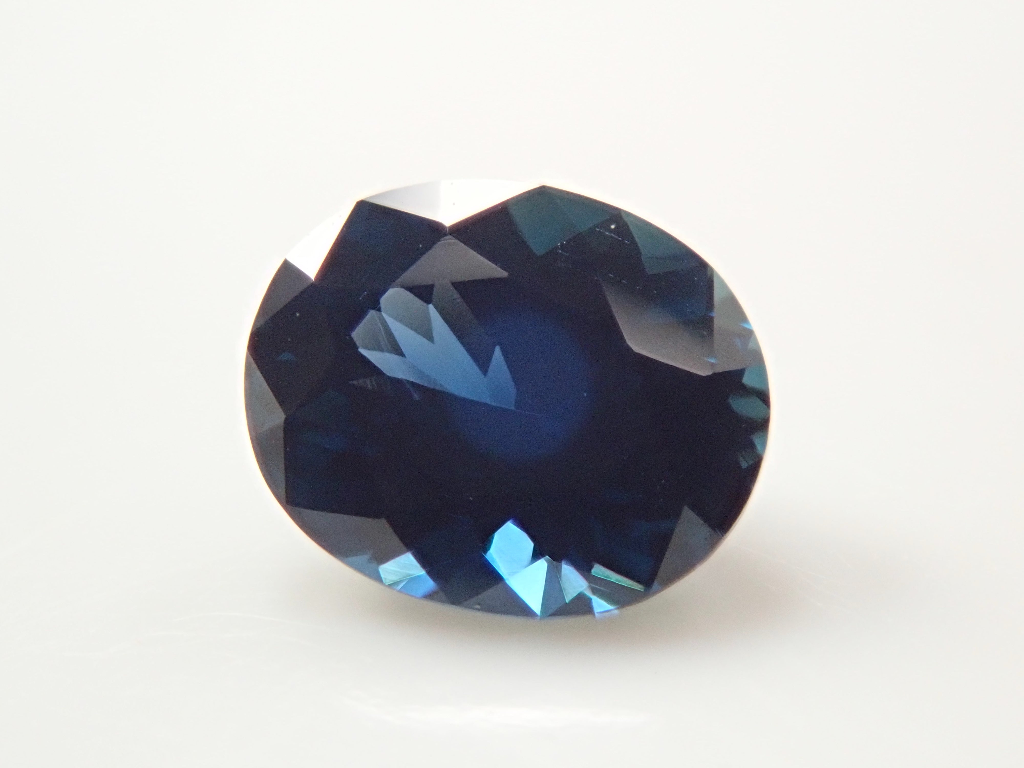 【12/7 22時販売】ブルーサファイア 0.513ctルース(ティールブルー)