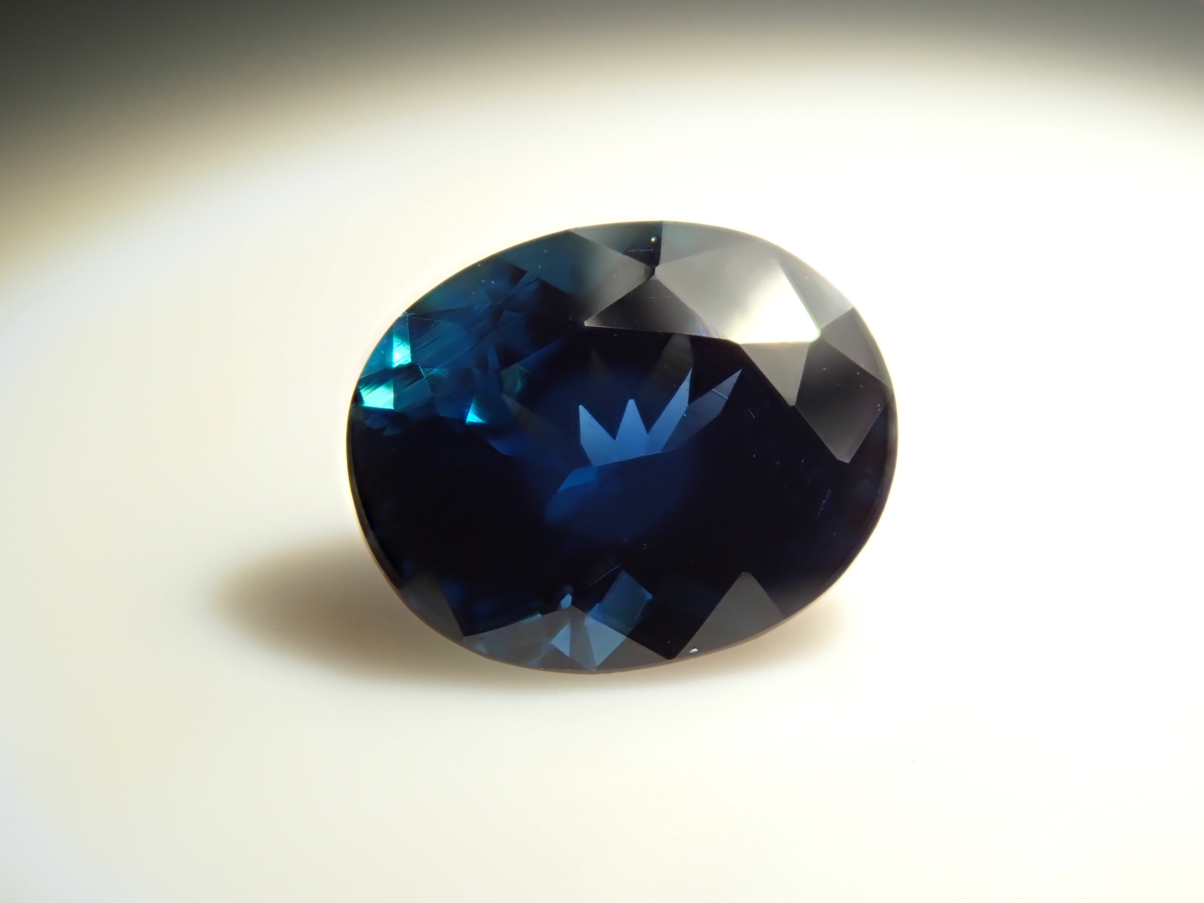 【12/7 22時販売】ブルーサファイア 0.513ctルース(ティールブルー)