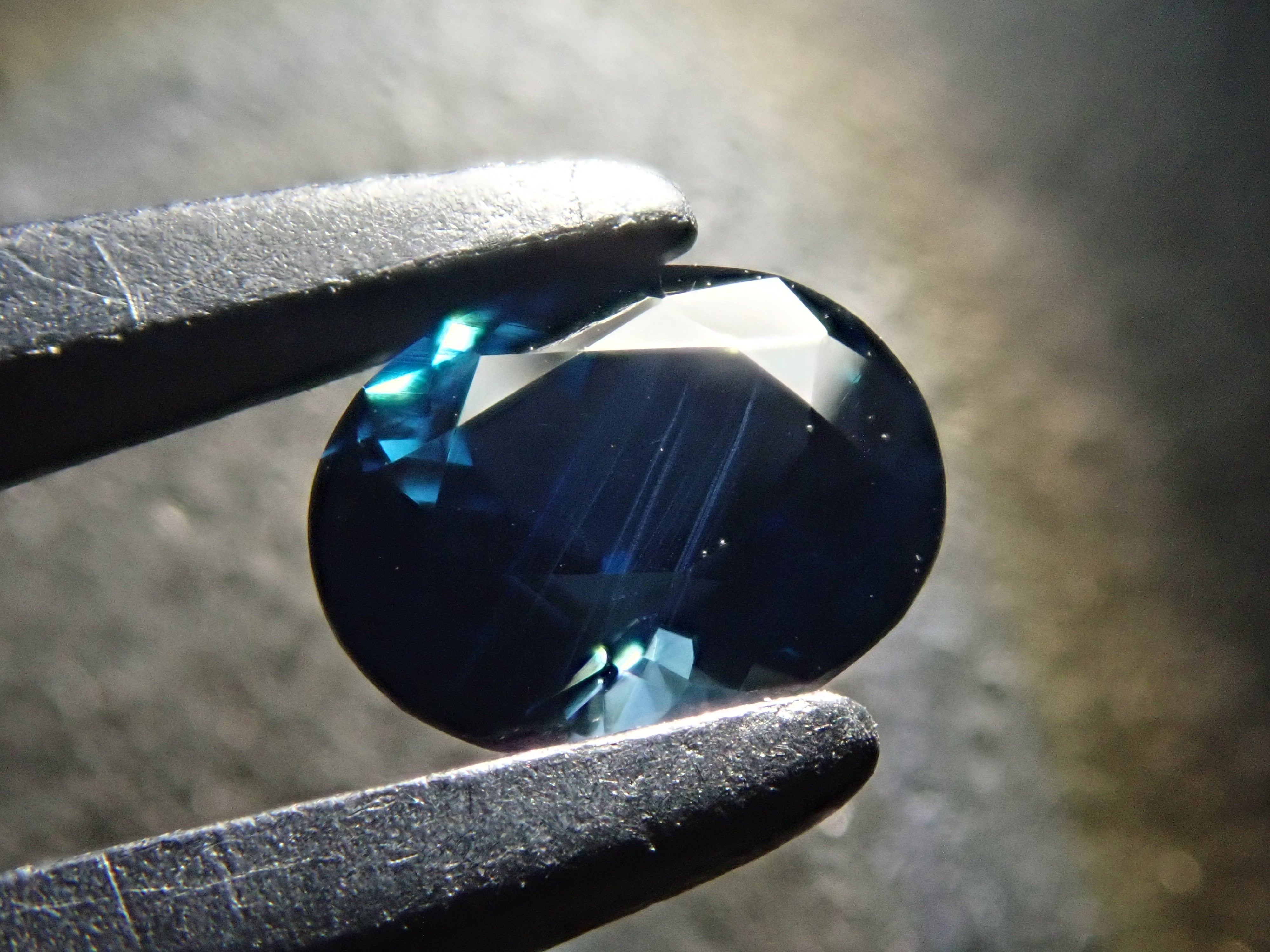 【12/7 22時販売】ブルーサファイア 0.513ctルース(ティールブルー)