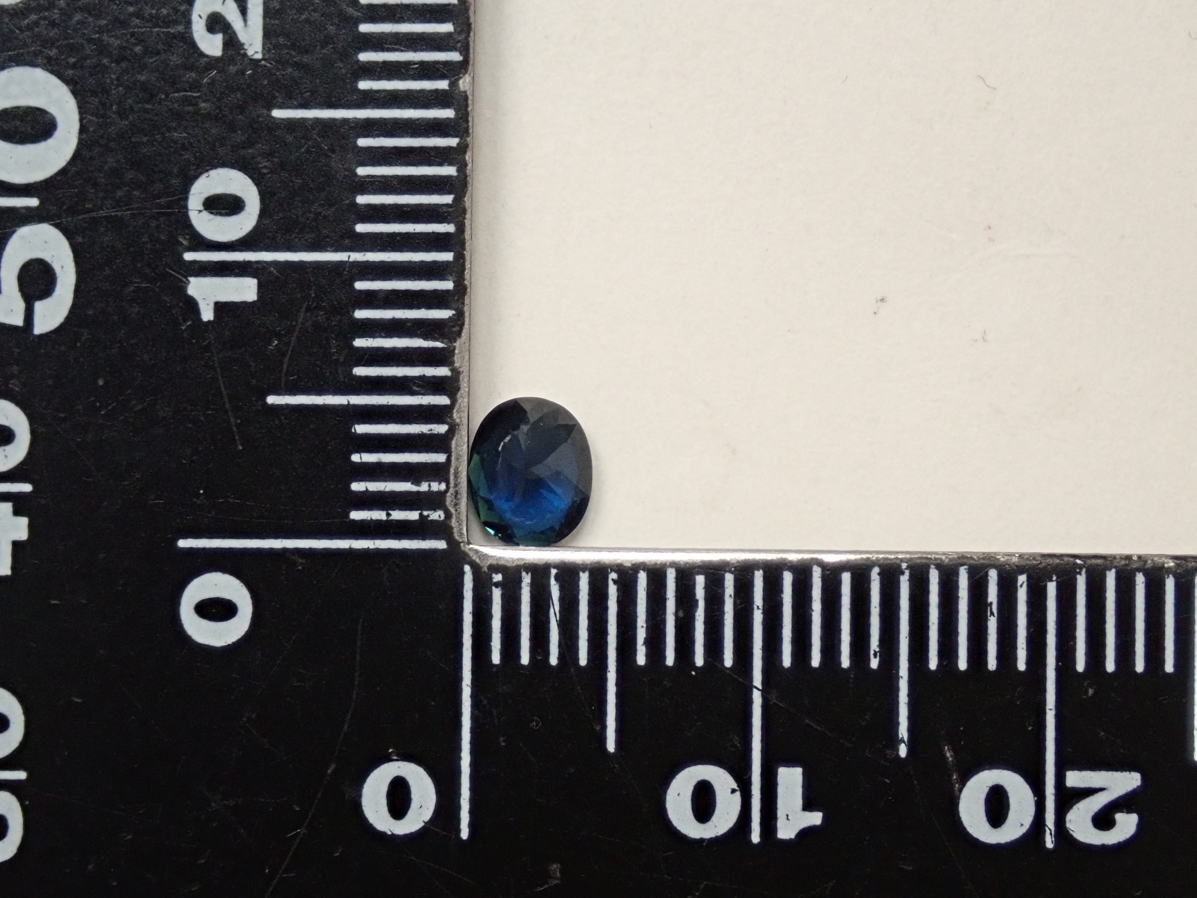 【12/7 22時販売】ブルーサファイア 0.513ctルース(ティールブルー)