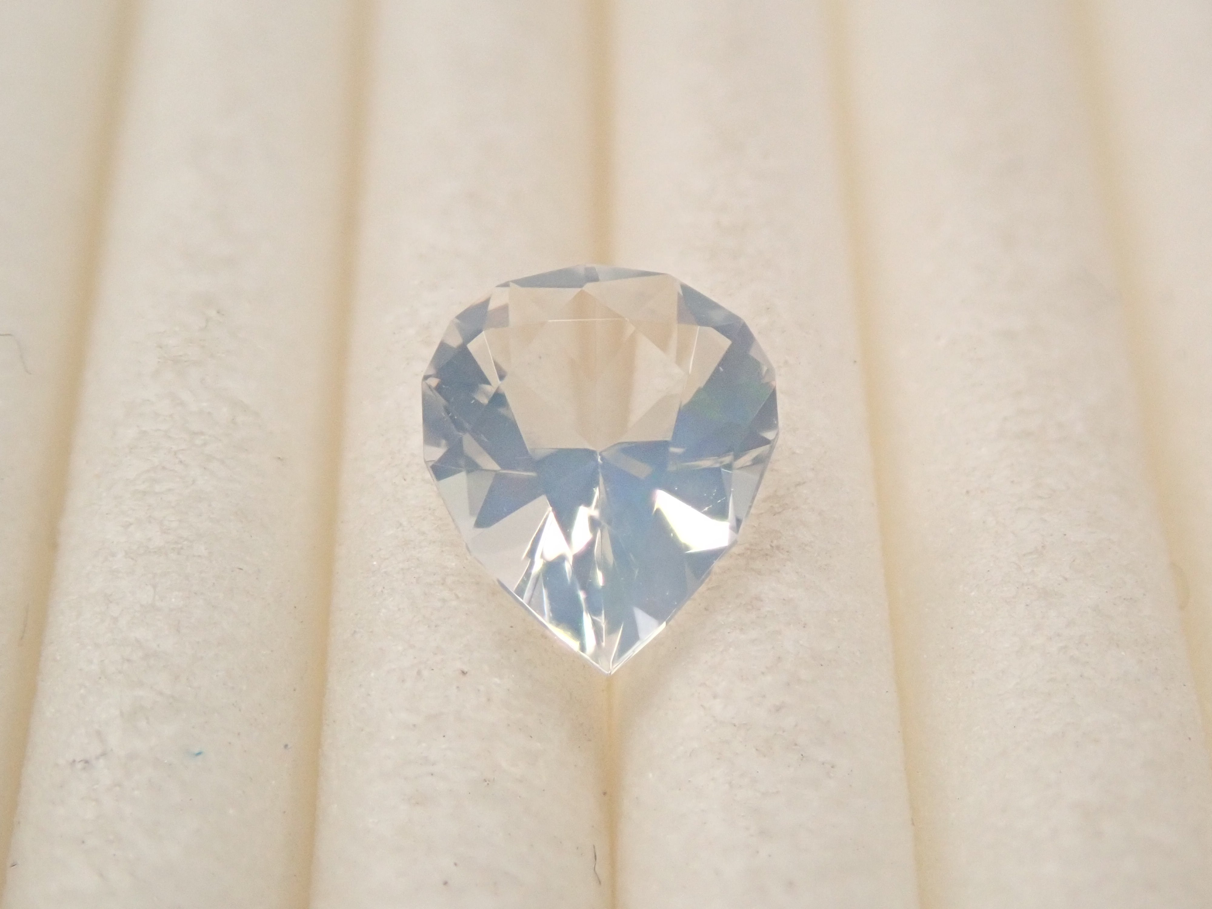 【12/14 22時販売】メキシコ産ウォーターオパール(ファセットカット) 0.402ctルース(コントラルスオパール)