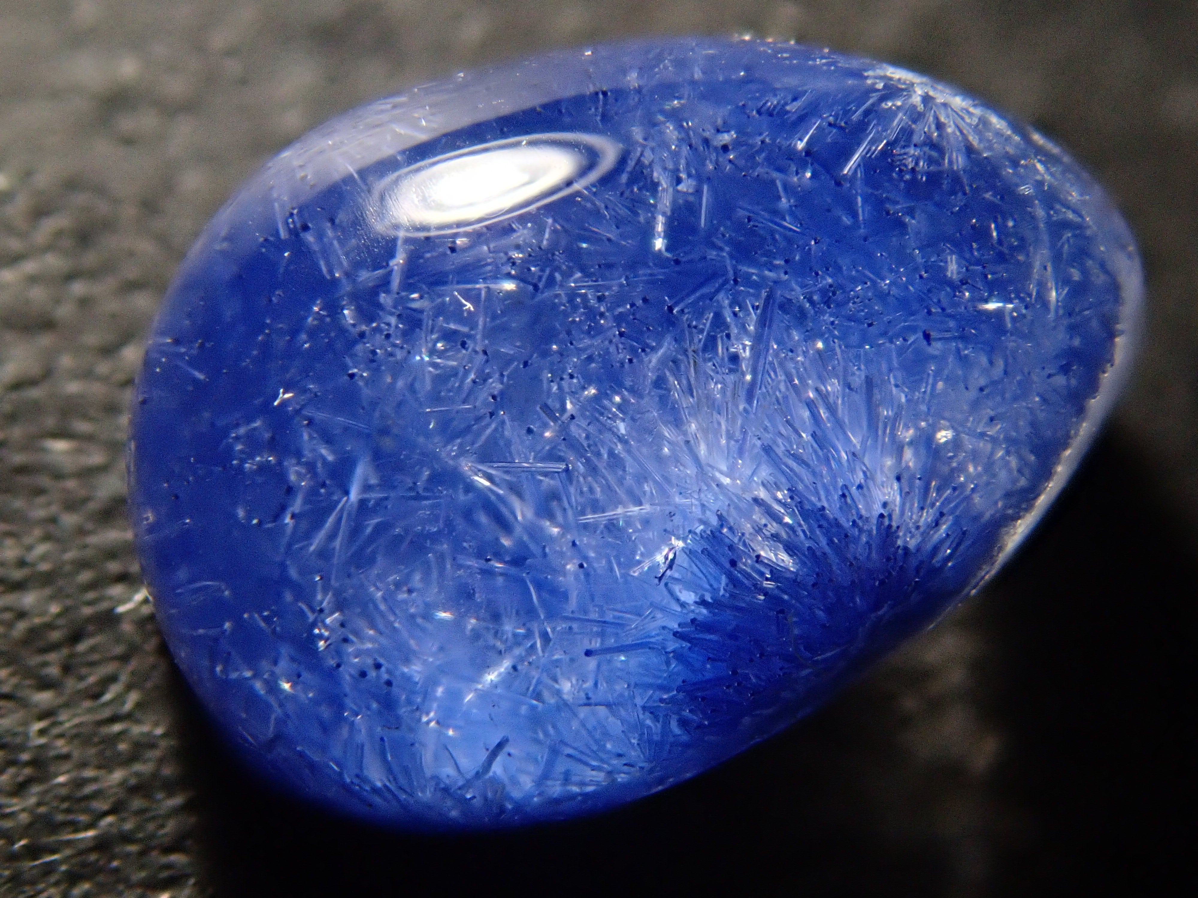 【12/17 22時販売】ブラジル産デュモルチェライトインクォーツ 1.924ctルース