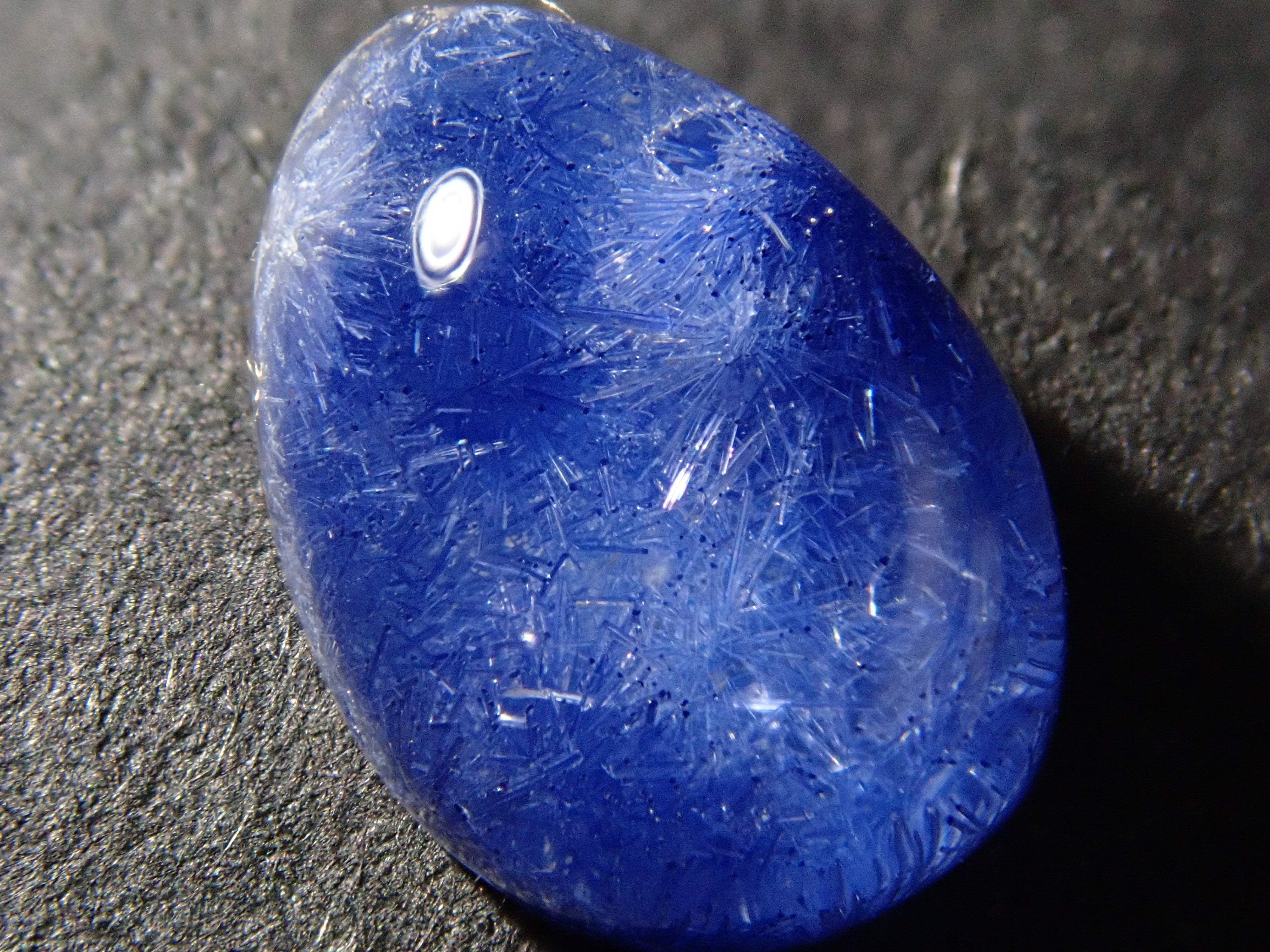 【12/17 22時販売】ブラジル産デュモルチェライトインクォーツ 1.924ctルース