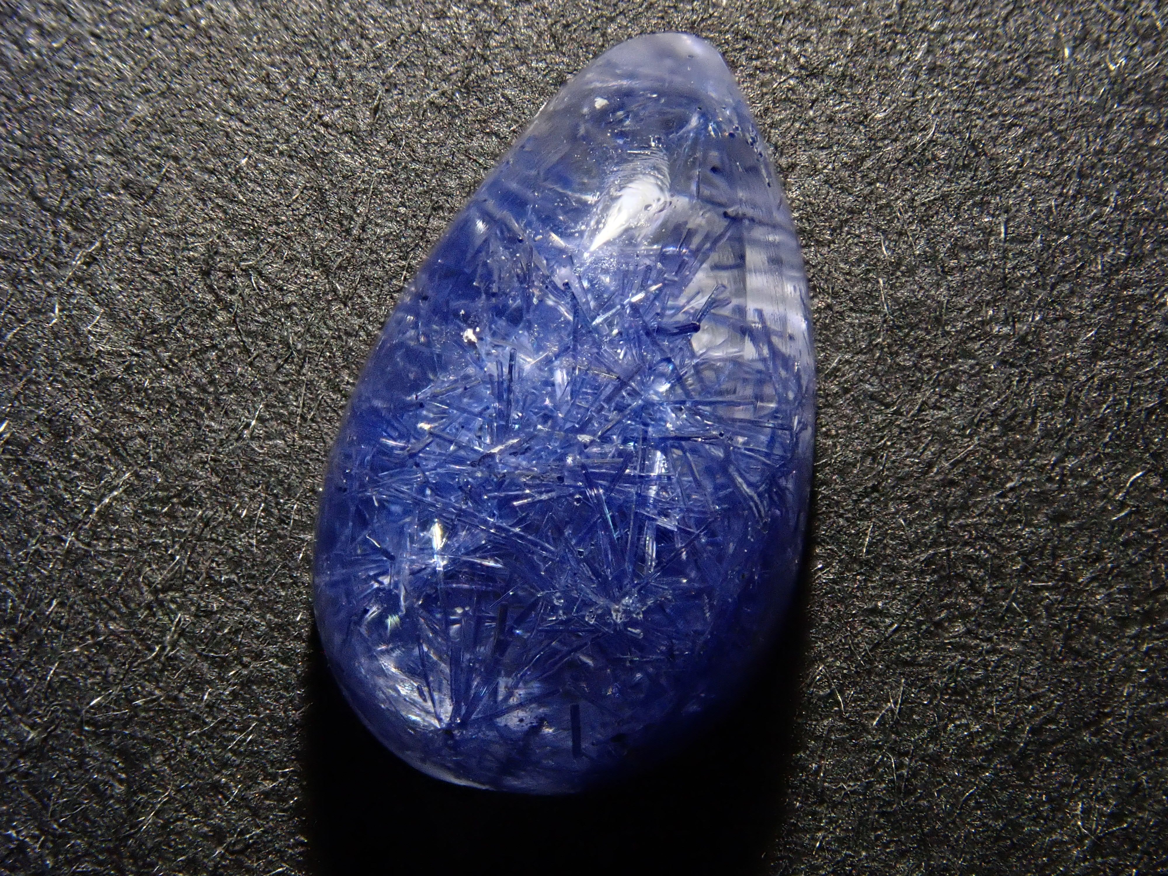 【12/17 22時販売】ブラジル産デュモルチェライトインクォーツ 2.012ctルース