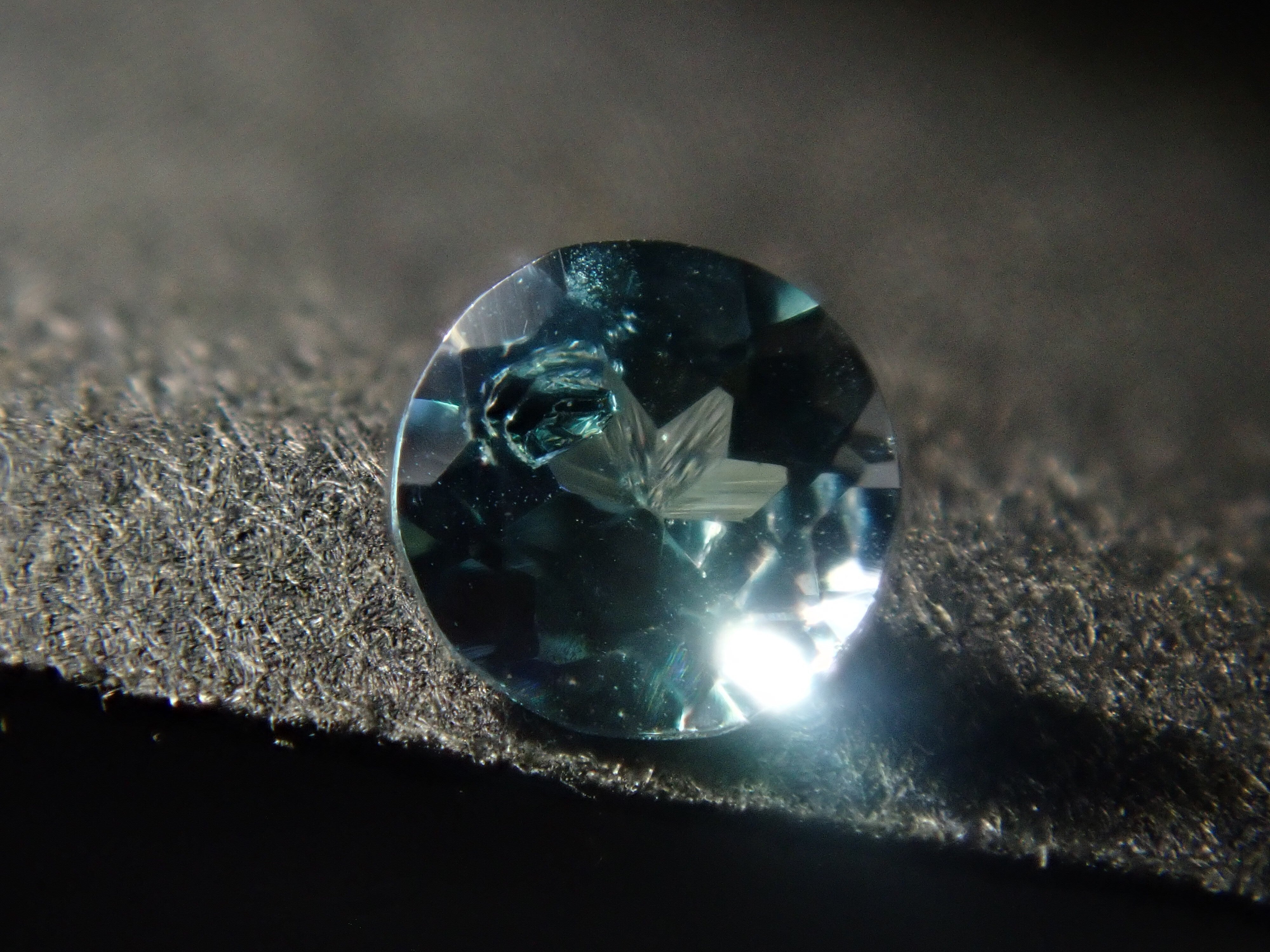 Tanzanian Kornerupine (with Goethite) 2.6mm/0.068ct Loose