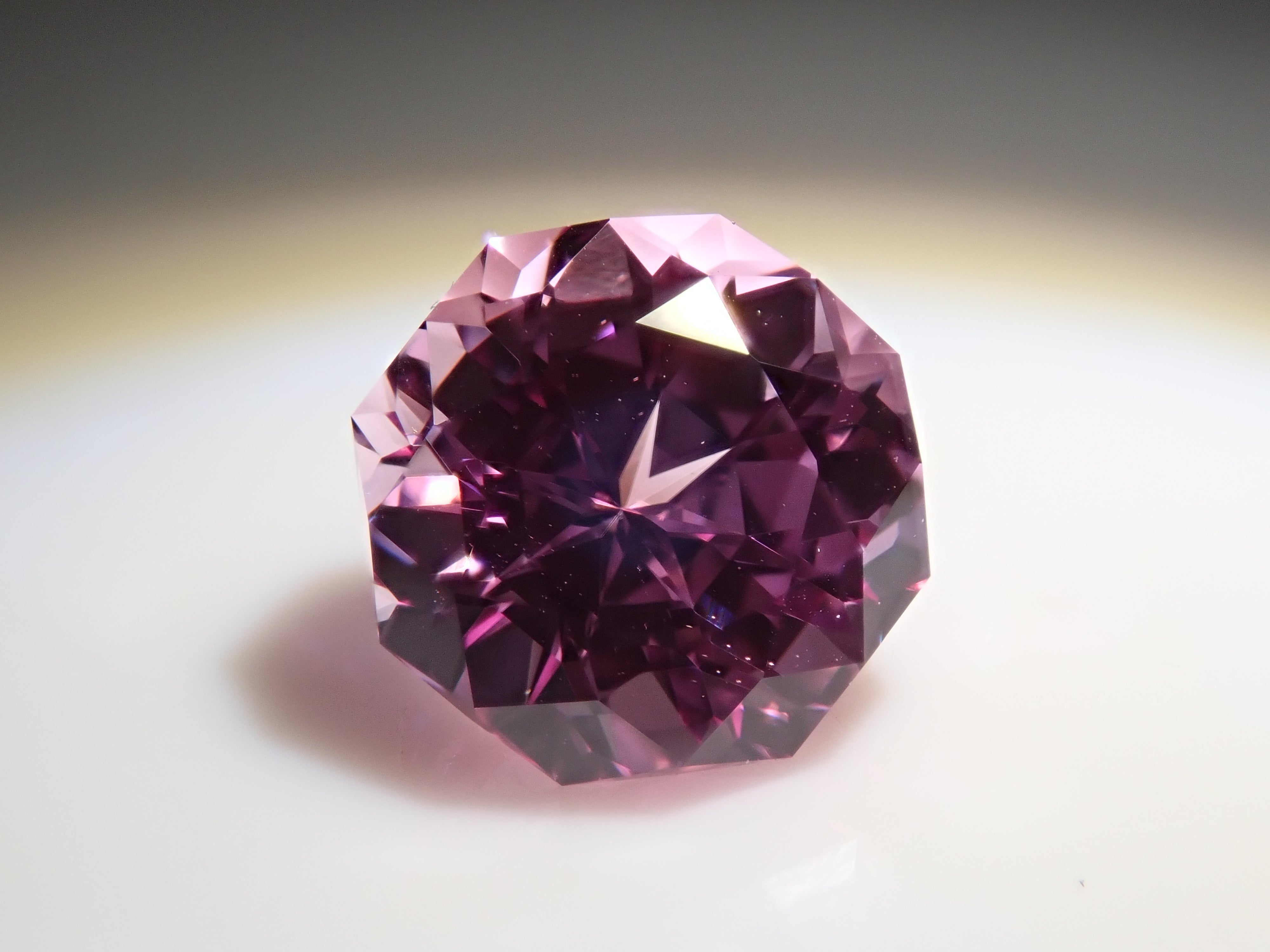 【1/2 22時販売】合成サファイア 1.416ctルース(合成ピンクサファイア)