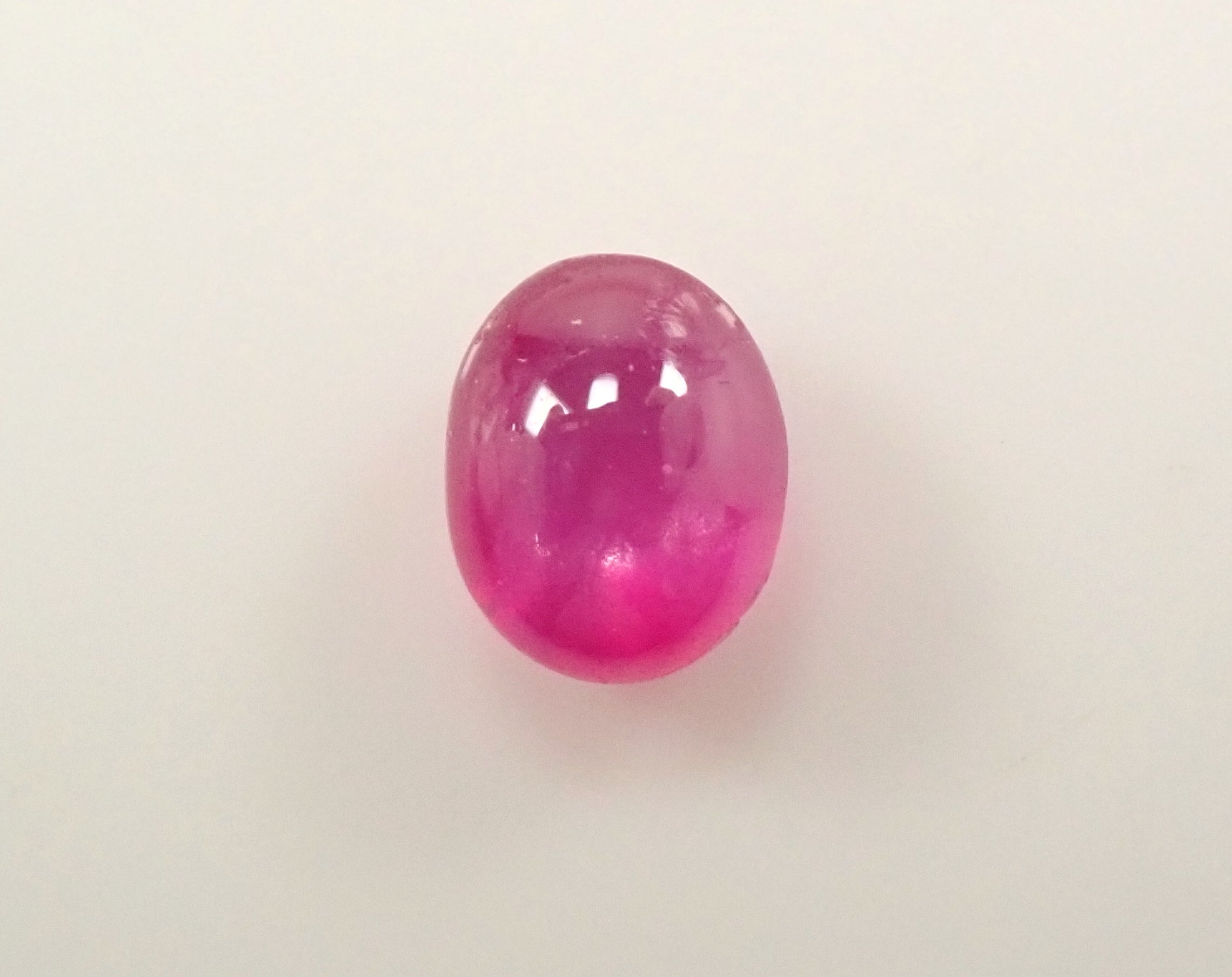 【1/4 22時販売】ミャンマー産非加熱スタールビー 0.617ctルース