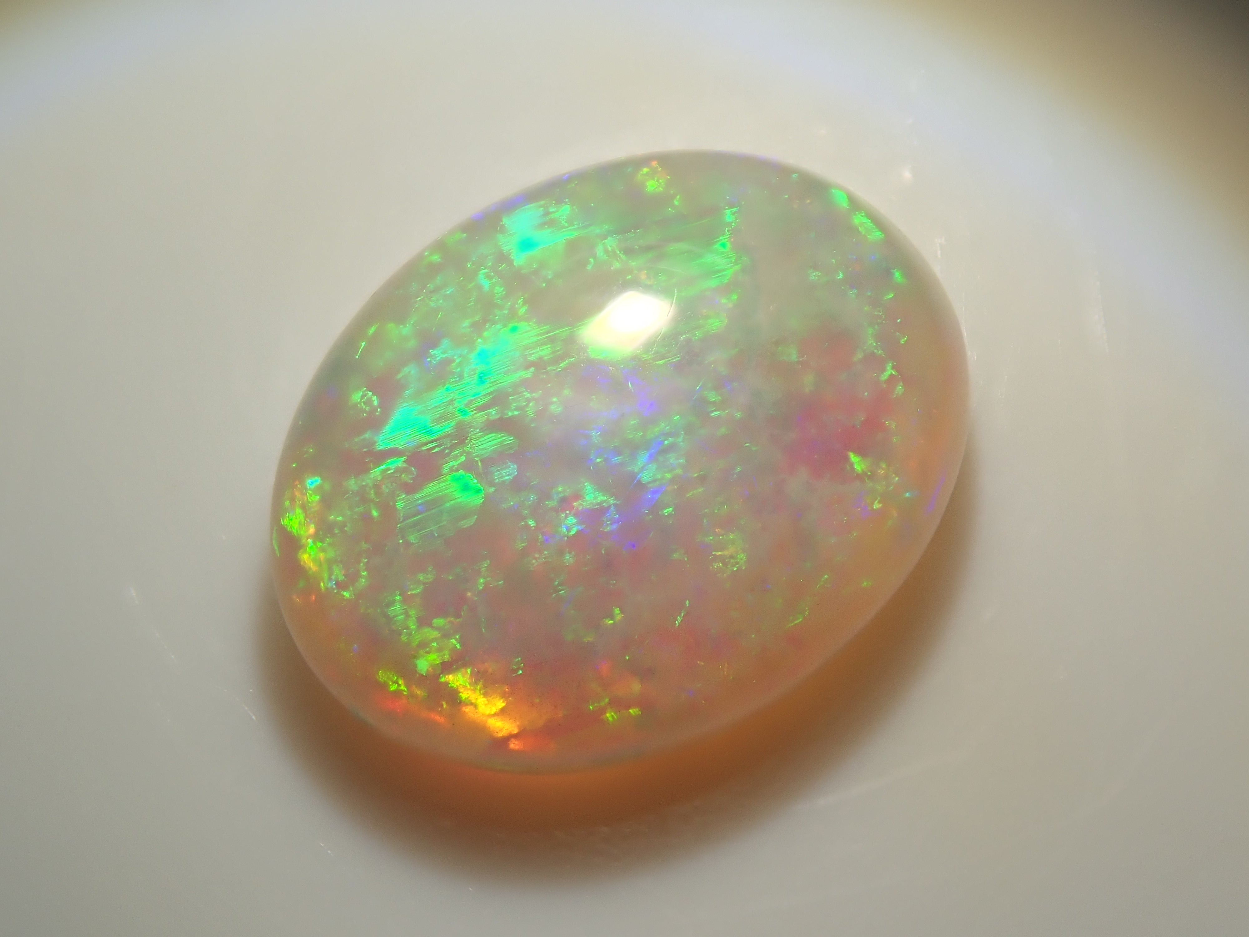 【1/4 22時販売】オーストラリア産ホワイトオパール 1.175ctルース