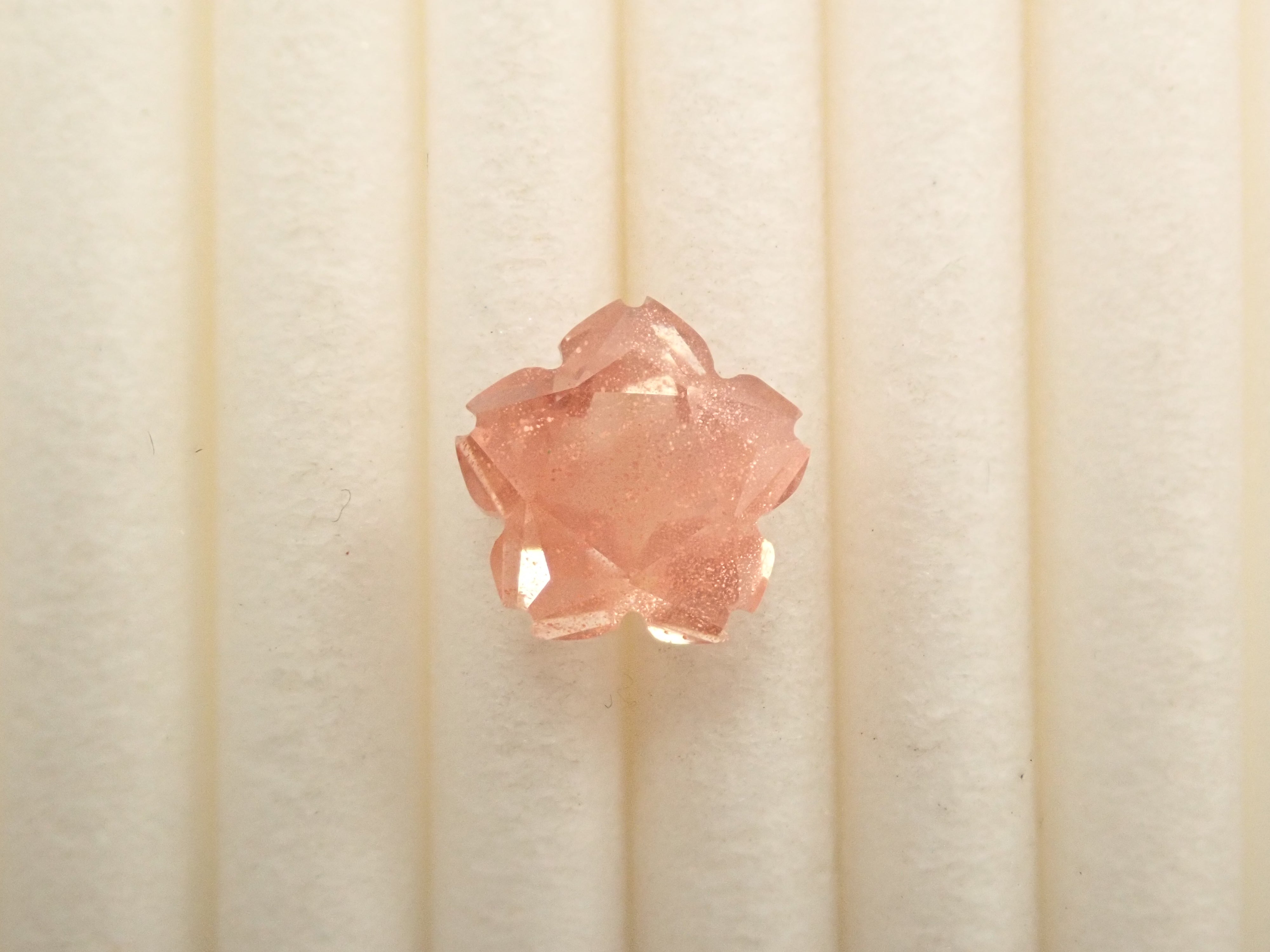 【Sakura Shape】Oregon Sunstone 1.174ct Loose