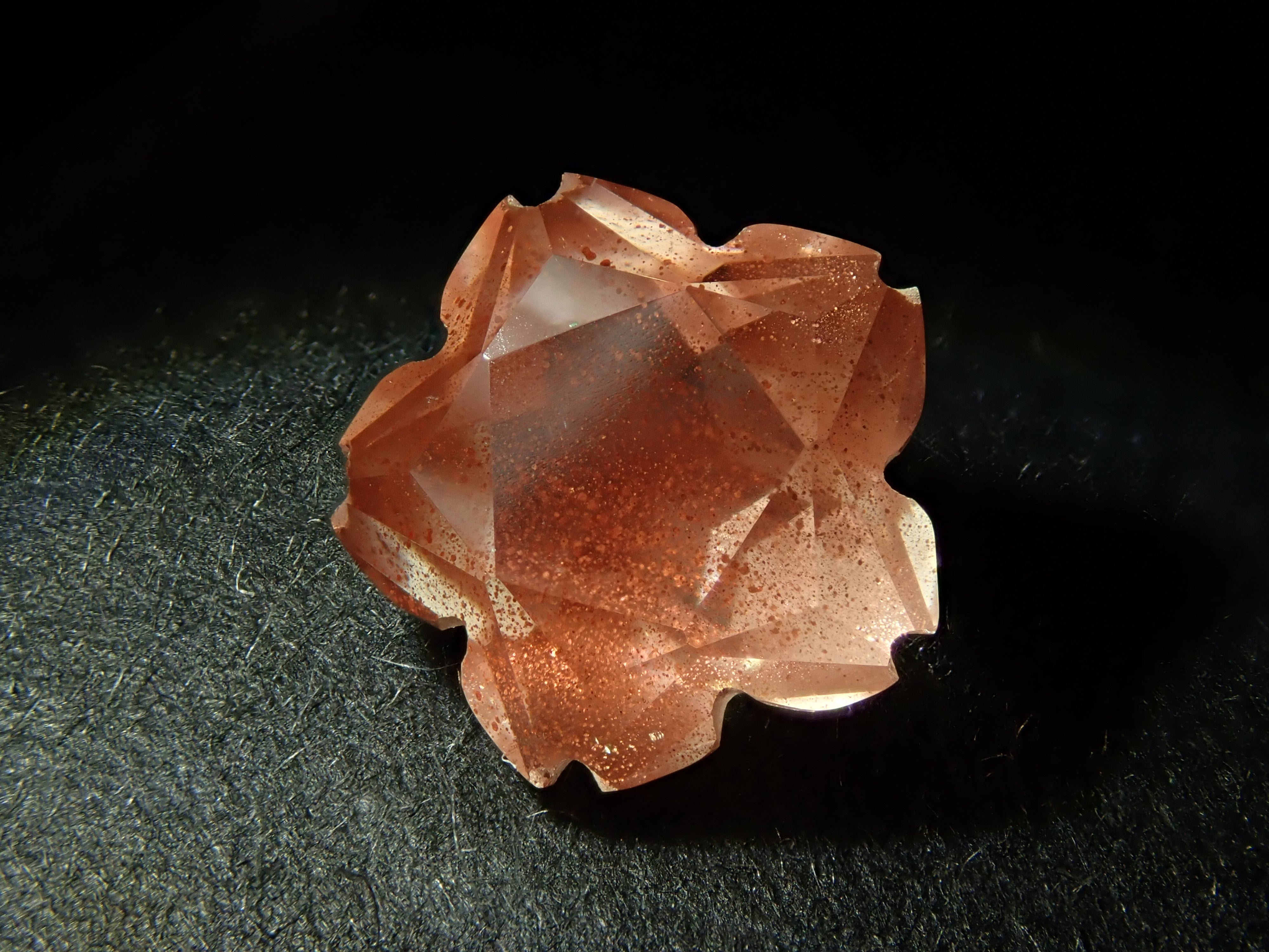 【Sakura Shape】Oregon Sunstone 1.174ct Loose