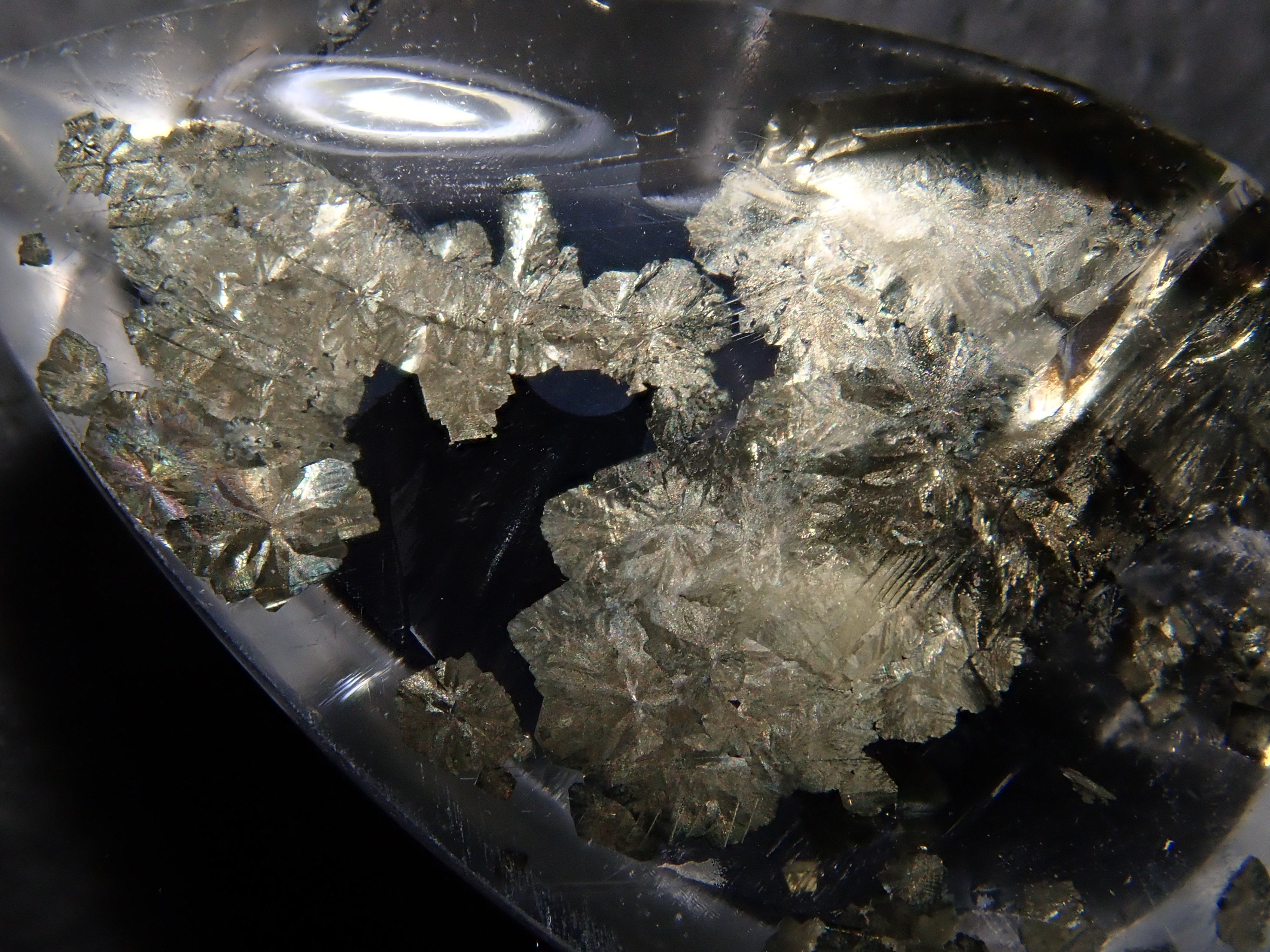 【12/31 22時販売】ブラジル産パイライトインクォーツ 6.992ctルース