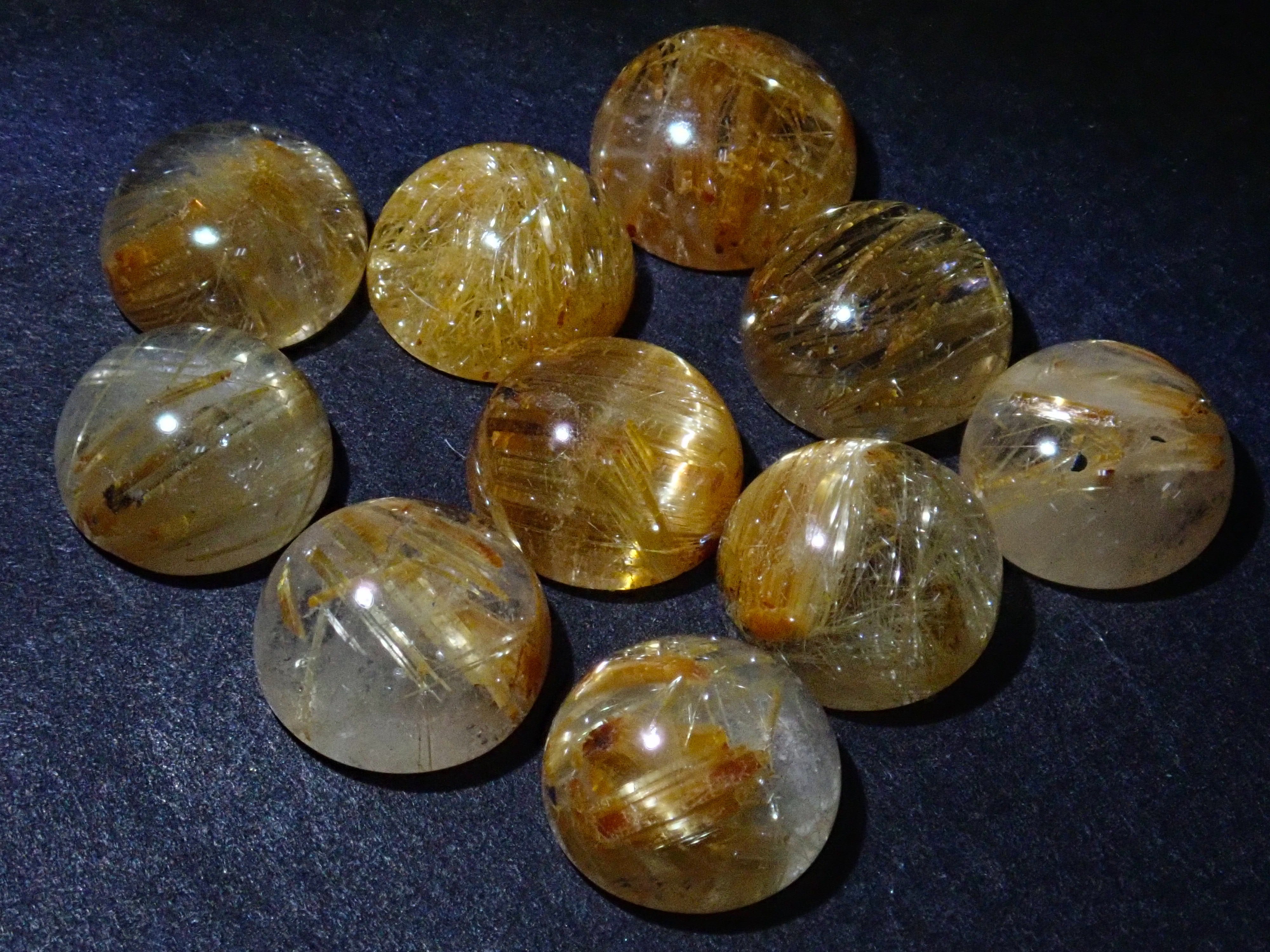 【宝石商の道具】ルーペ(倍率10倍)・ピンセット・ルース2石の4点セット